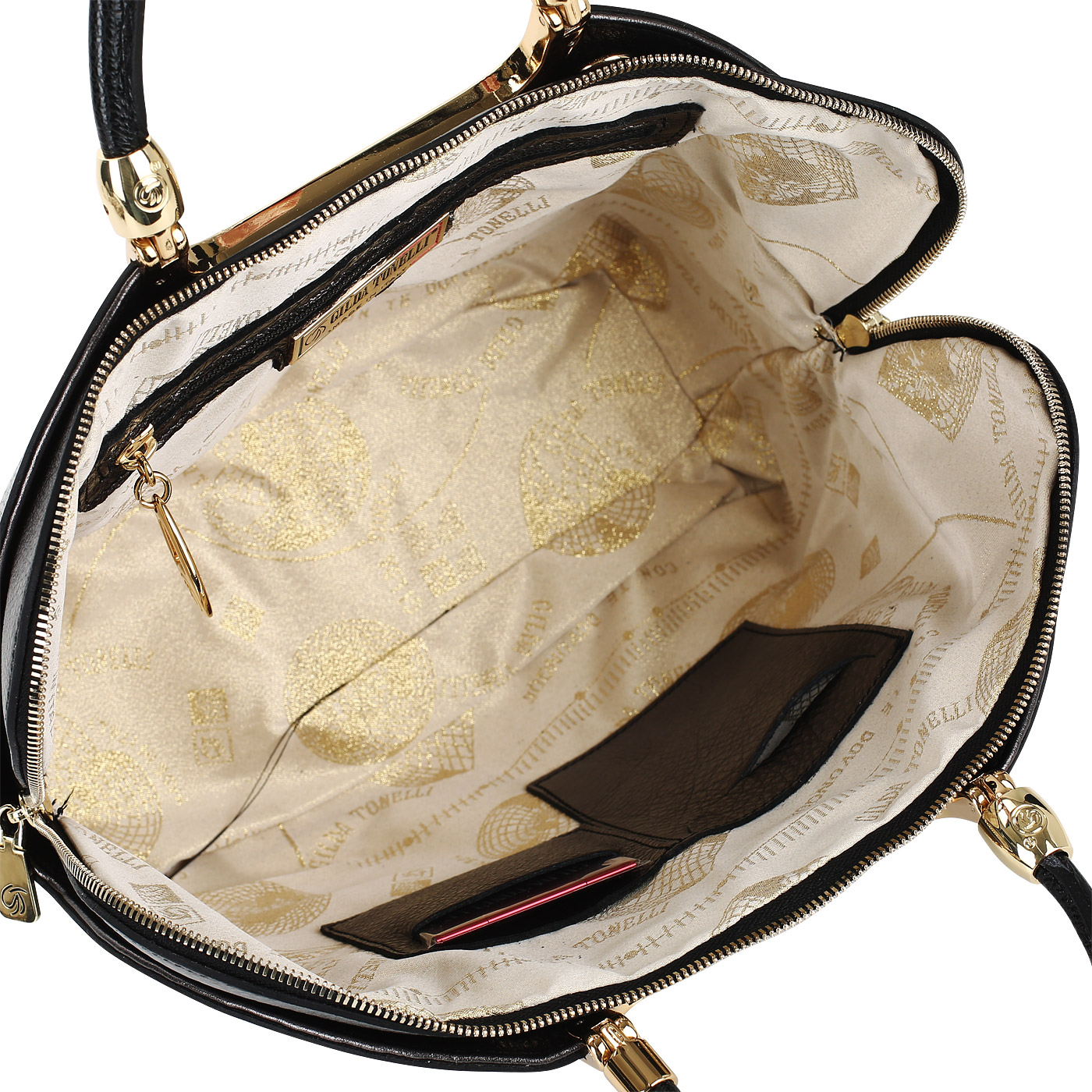 Классическая сумка с плечевым ремешком Gilda Tonelli Niagara Lamin