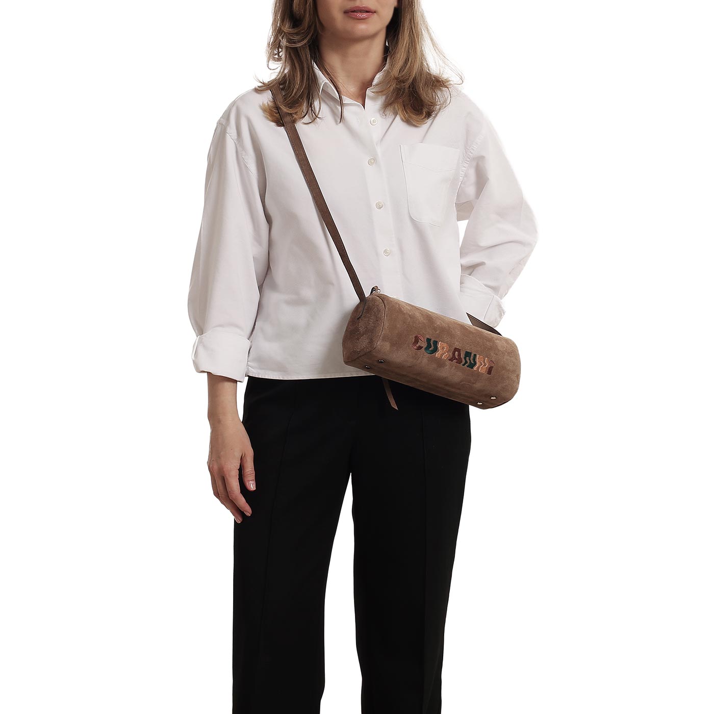 Кожаная сумка Curanni 