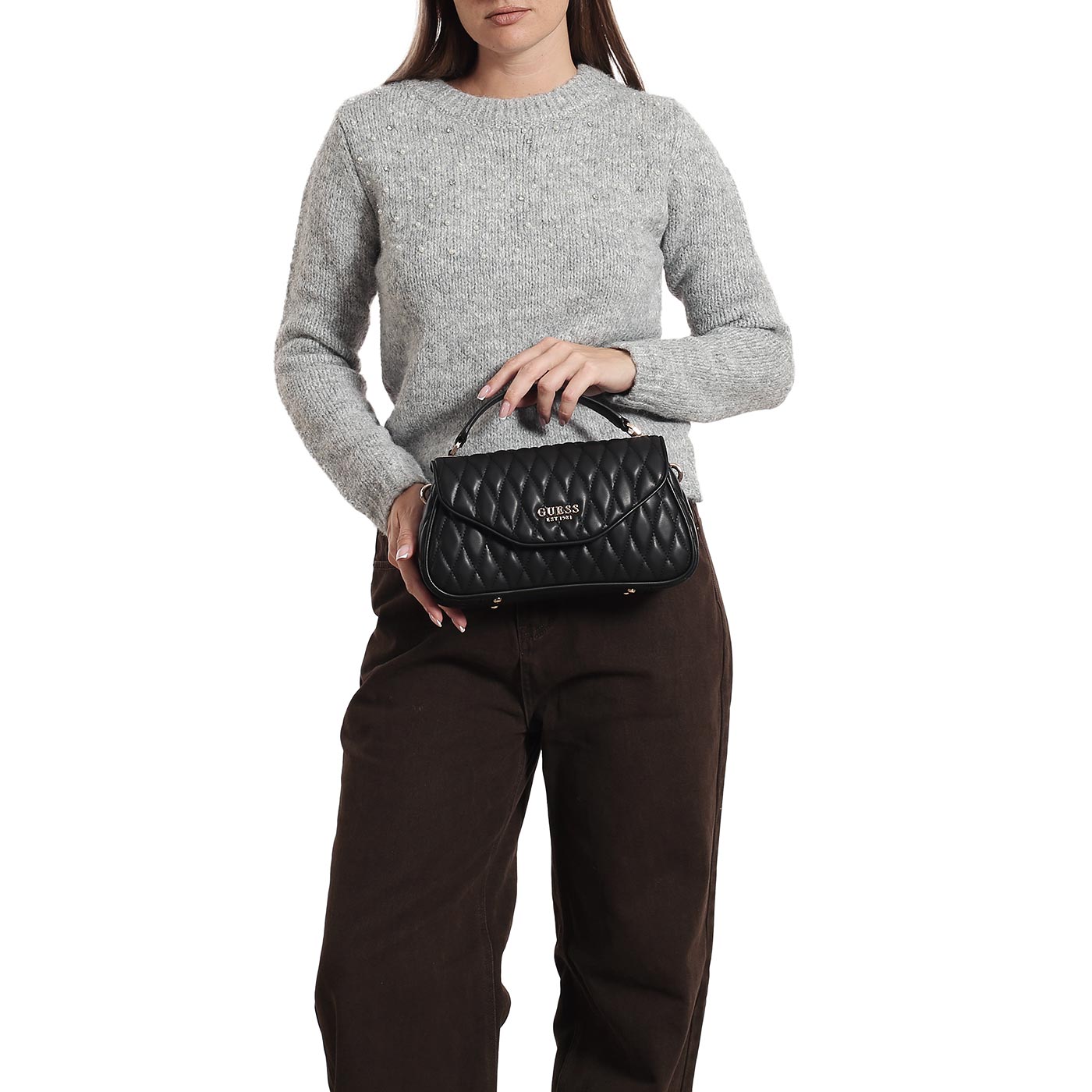 Сумка с короткой ручкой Guess Valla