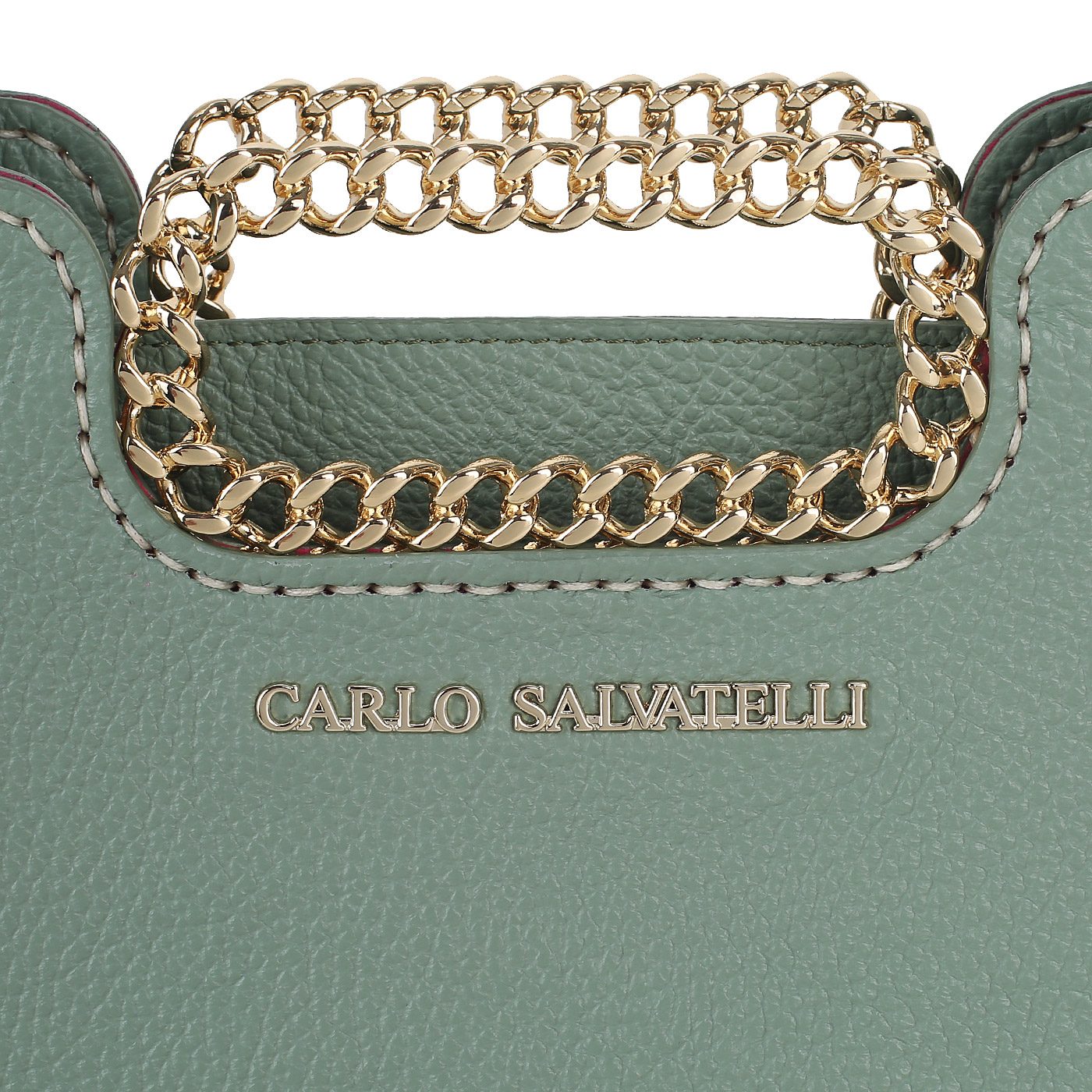 Кожаная сумка Carlo Salvatelli Vitello