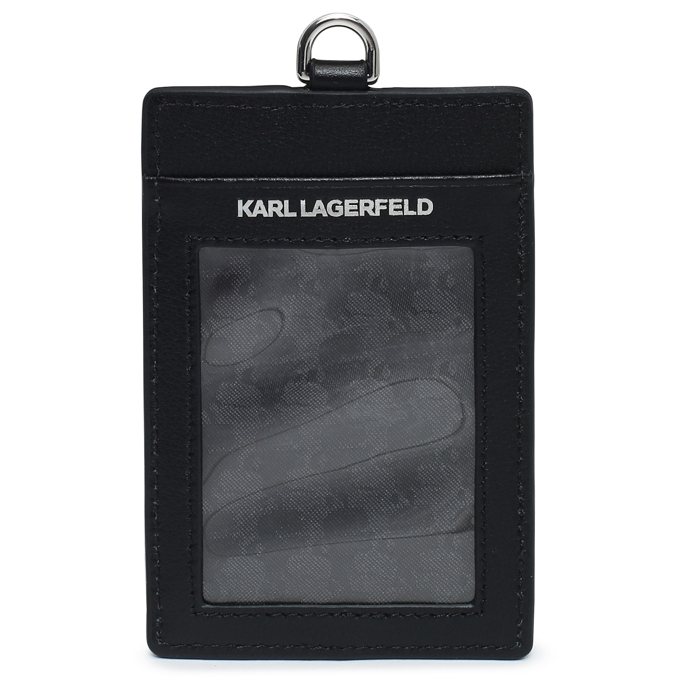Визитница-пропуск на ремешке Karl Lagerfeld Ikonik 2.0