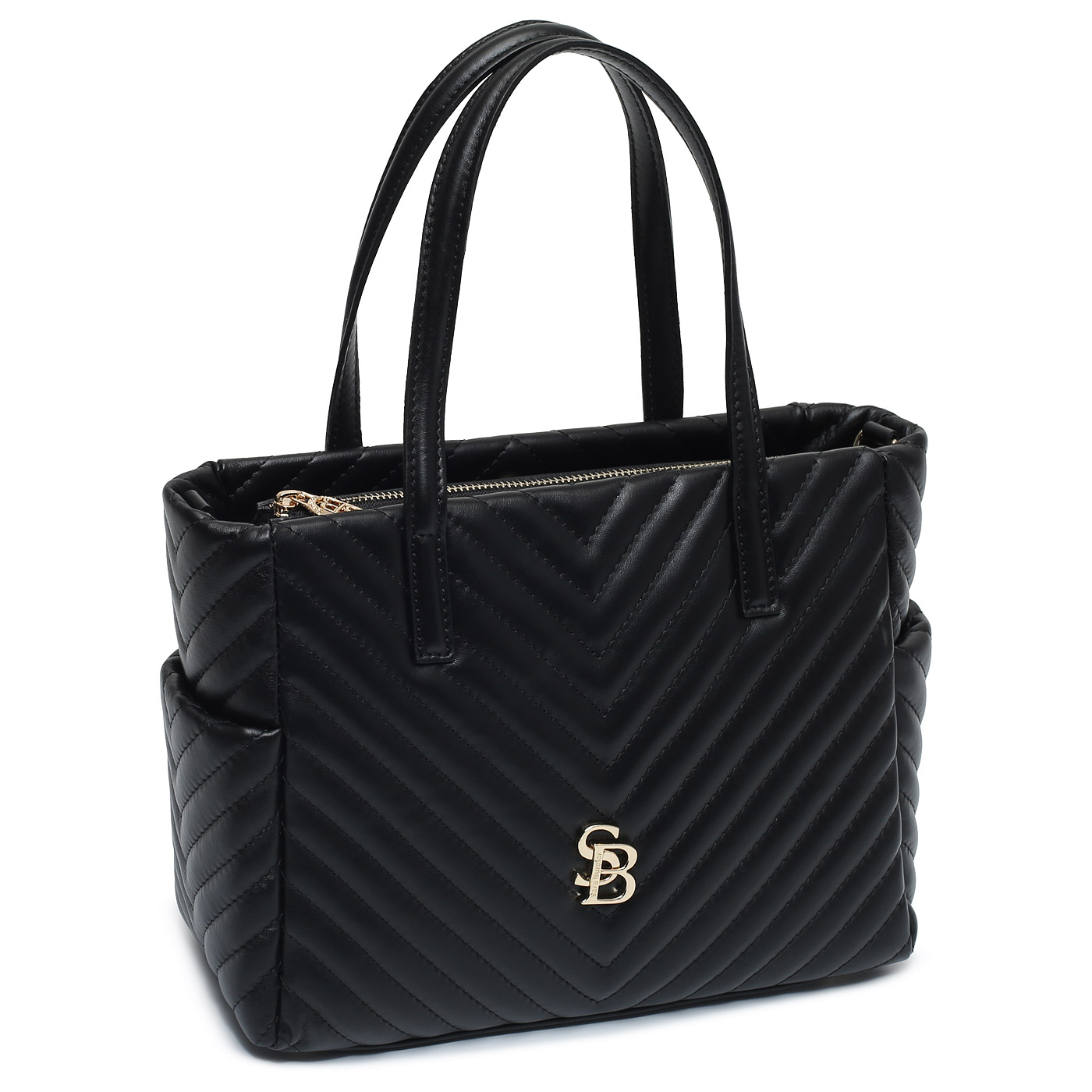 Кожаная сумка Sara Burglar Giola Trapunto