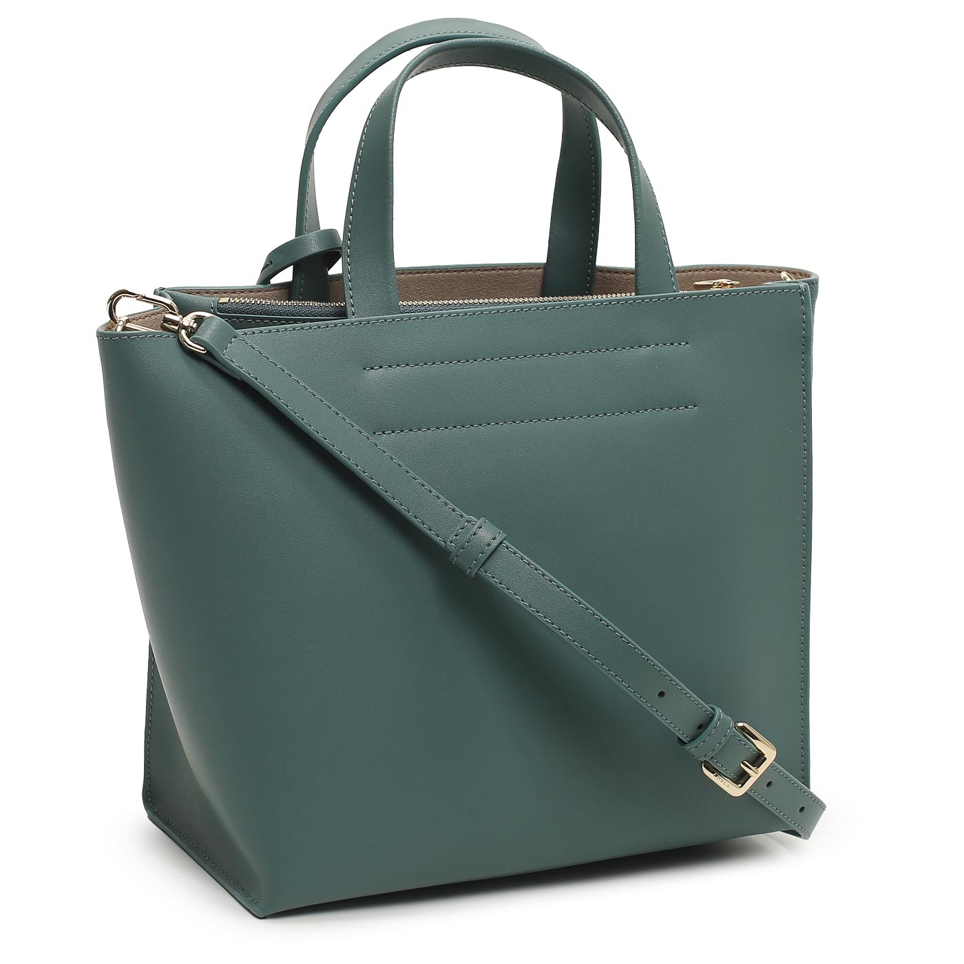 Кожаная сумка Furla Divide IT