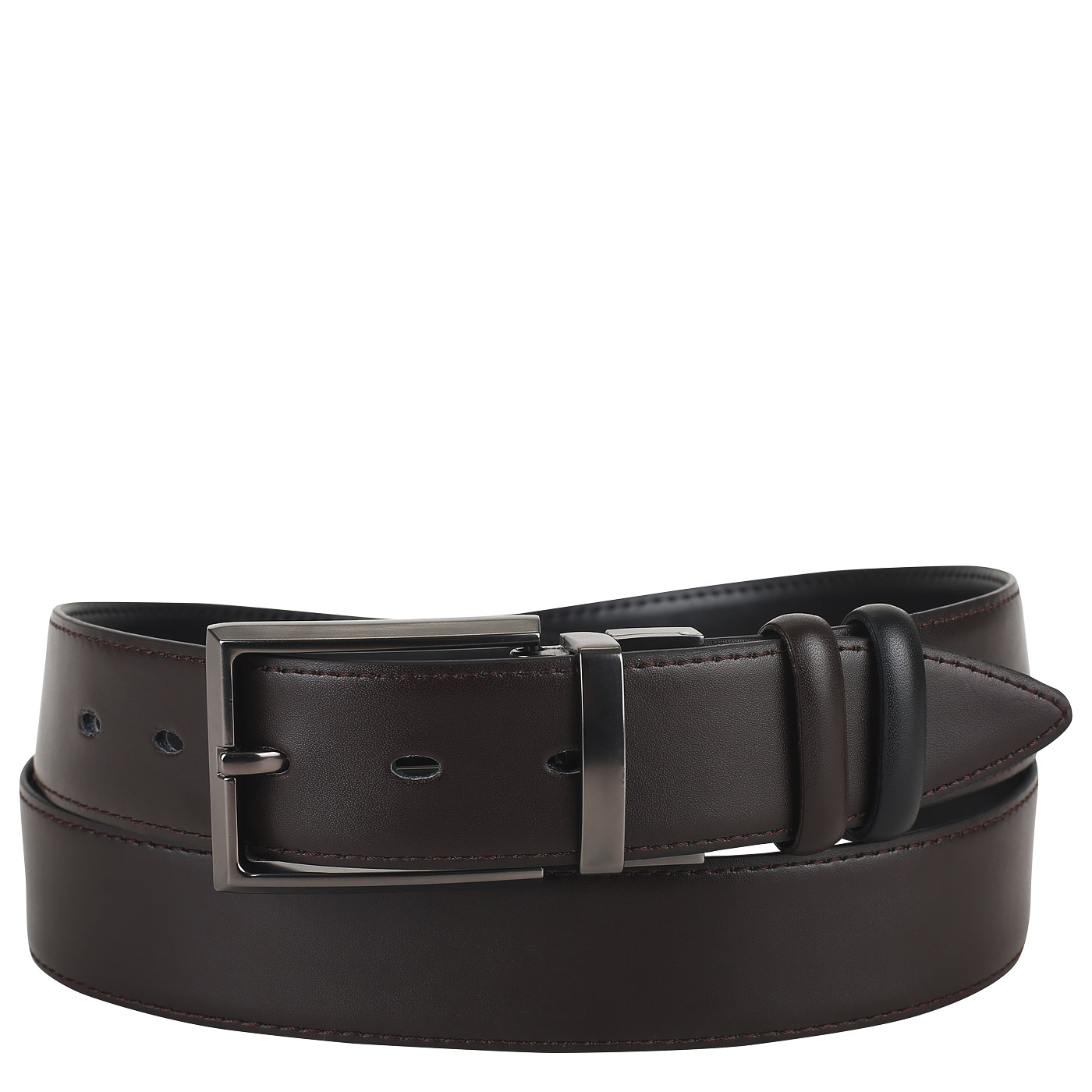 Ремень из гладкой кожи Stevens 