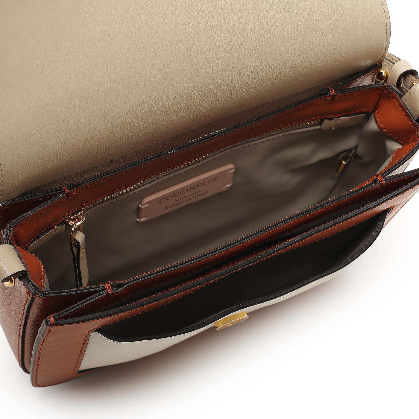 Кожаная сумка Coccinelle Coccinelle C-Me Calf Tric