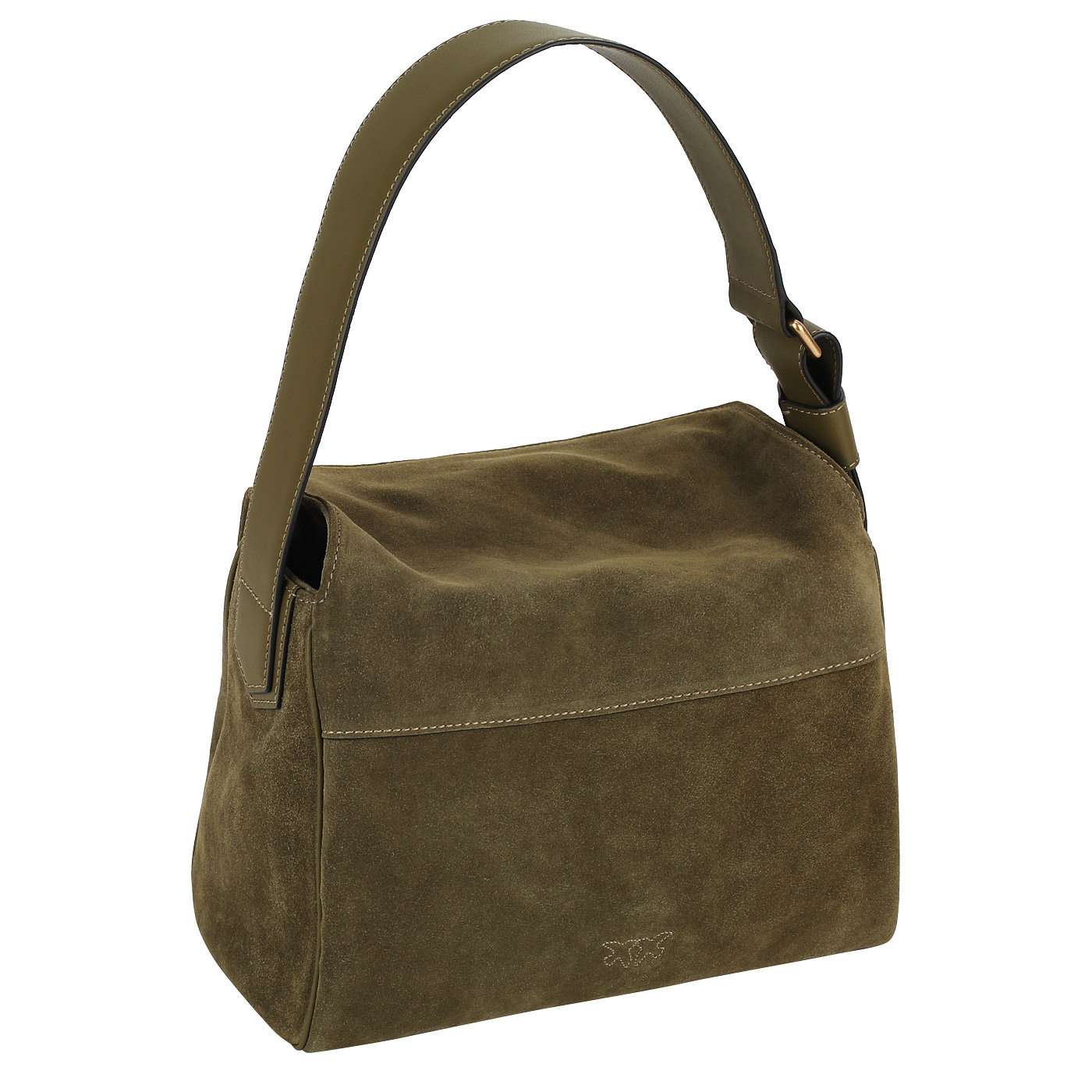 Кожаная сумка Pinko Leaf