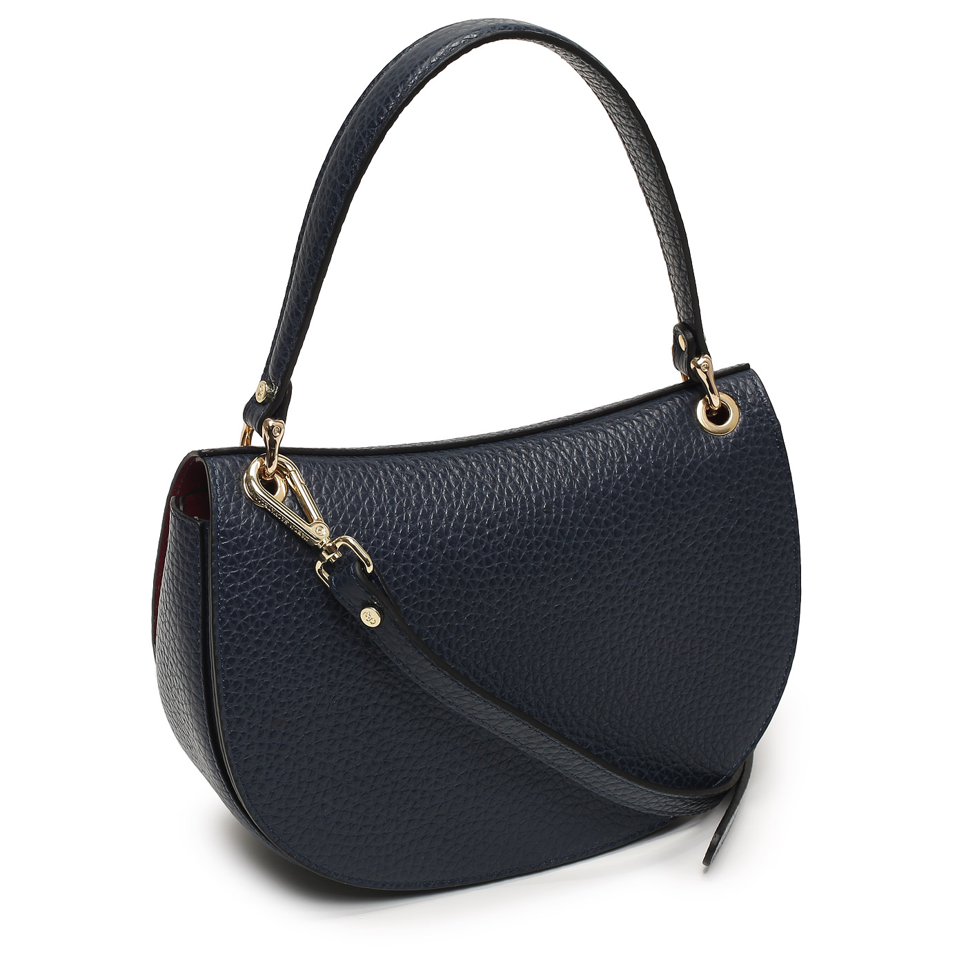 Кожаная сумка Carlo Salvatelli Madeleine cervino