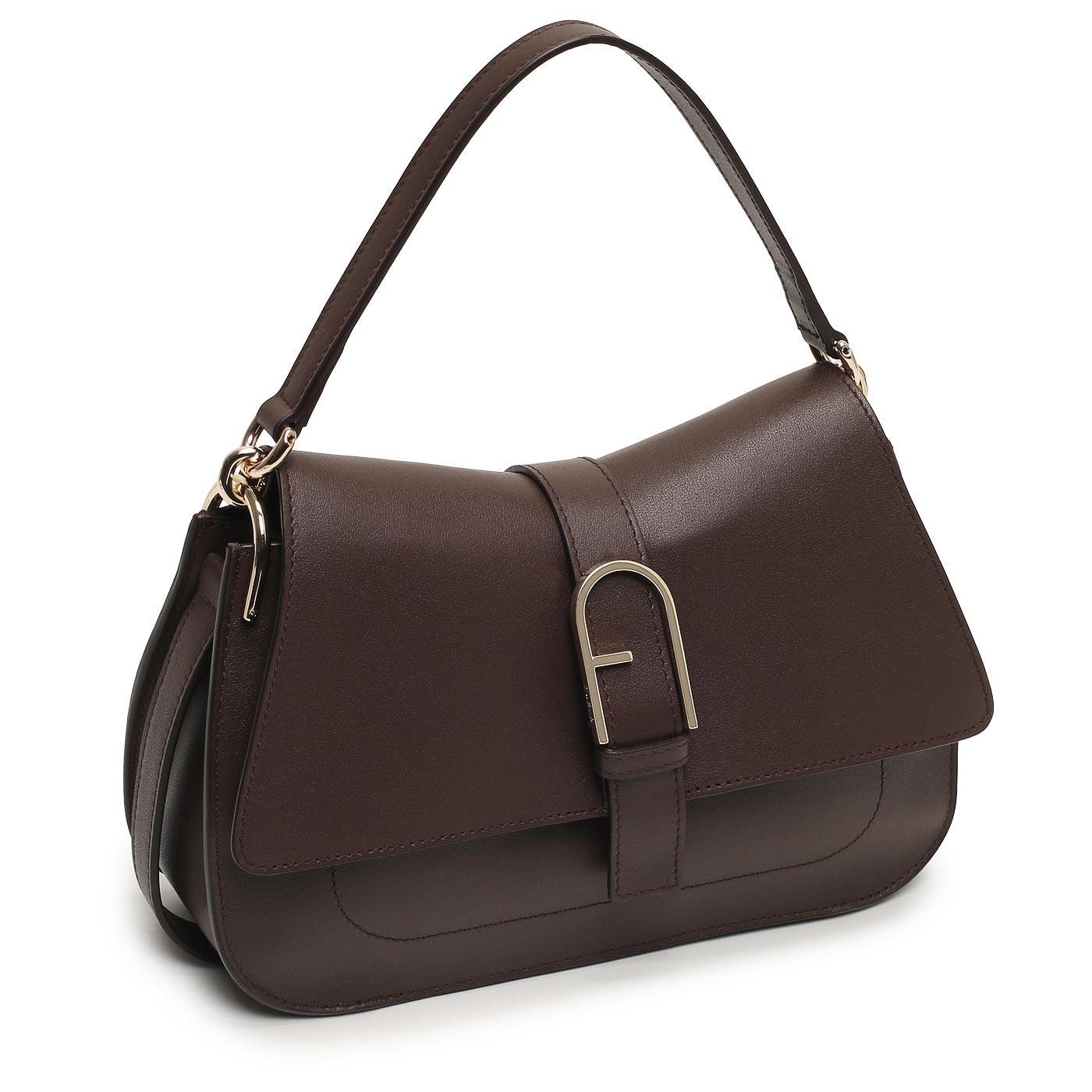 Кожаная сумка Furla Flow