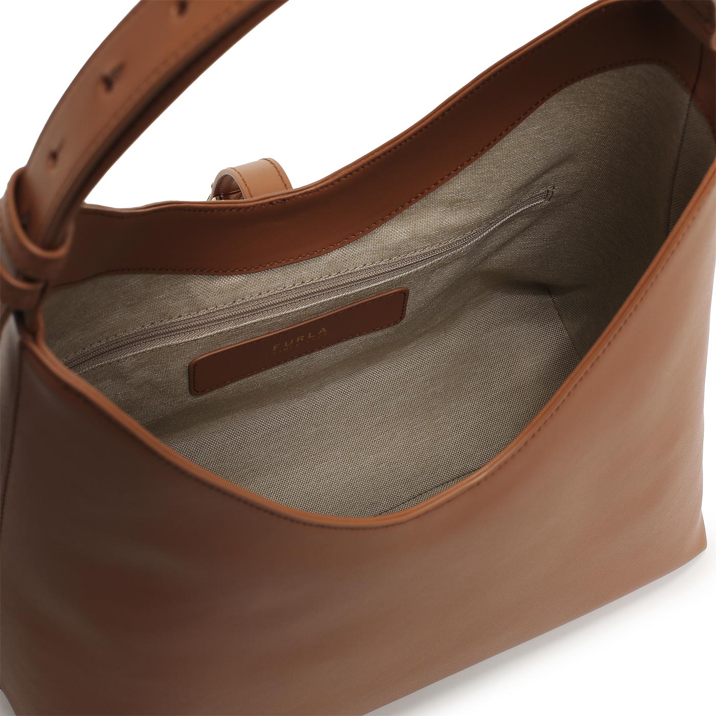 Кожаная сумка Furla Goccia