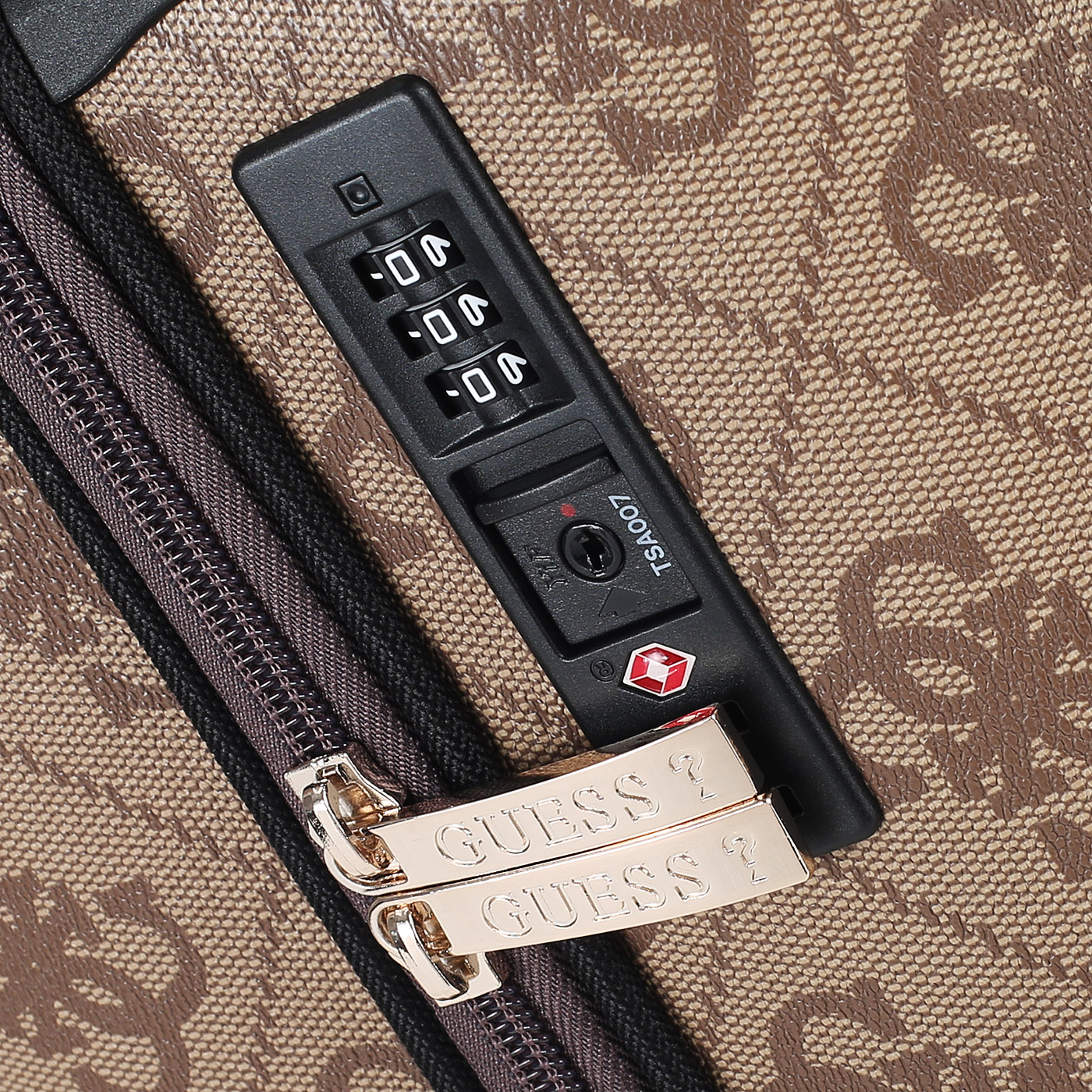 Чемодан маленький S из полиурeтана Guess Kallisto