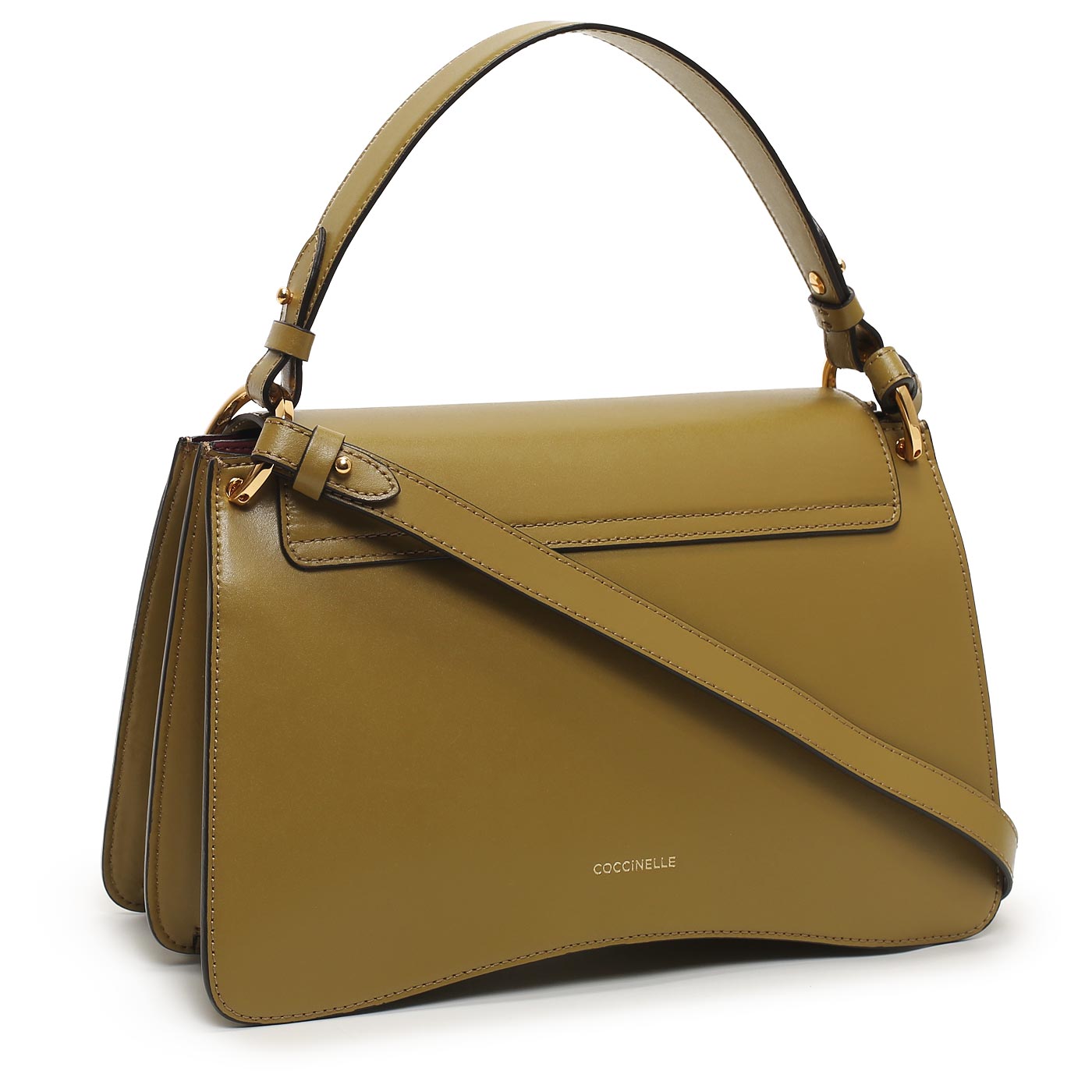 Кожаная сумка Coccinelle Coccinelle C-Me Calf and Marb