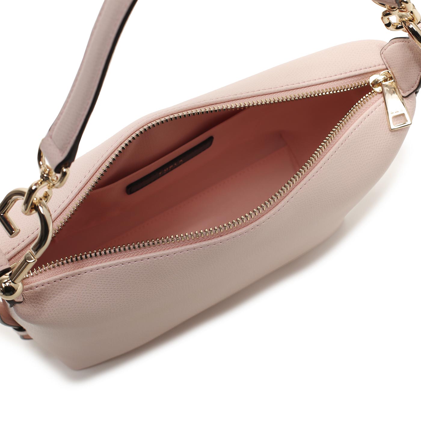 Кожаная сумка Furla Tonie