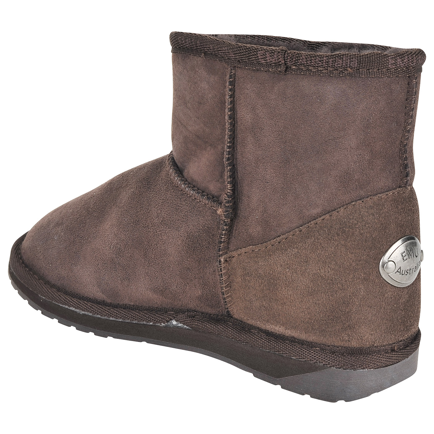 Коричневые замшевые угги EMU Australia Platinum Stinger Mini