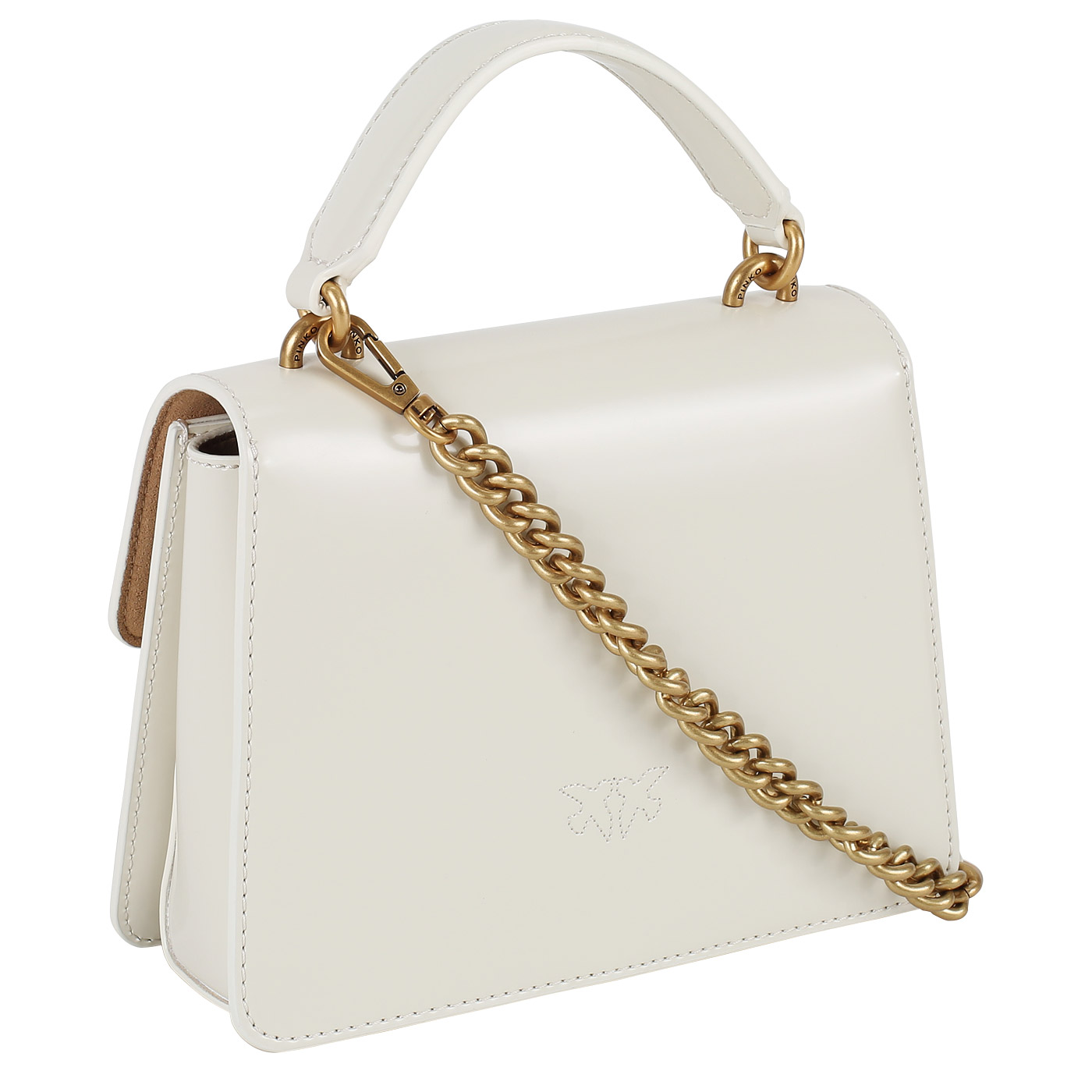 Кожаная сумка Pinko Love One