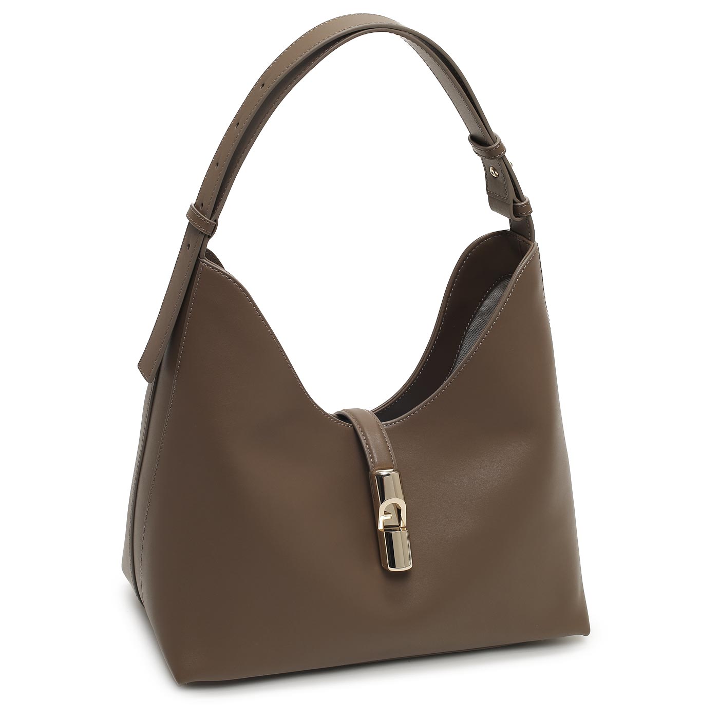 Кожаная сумка Furla Goccia