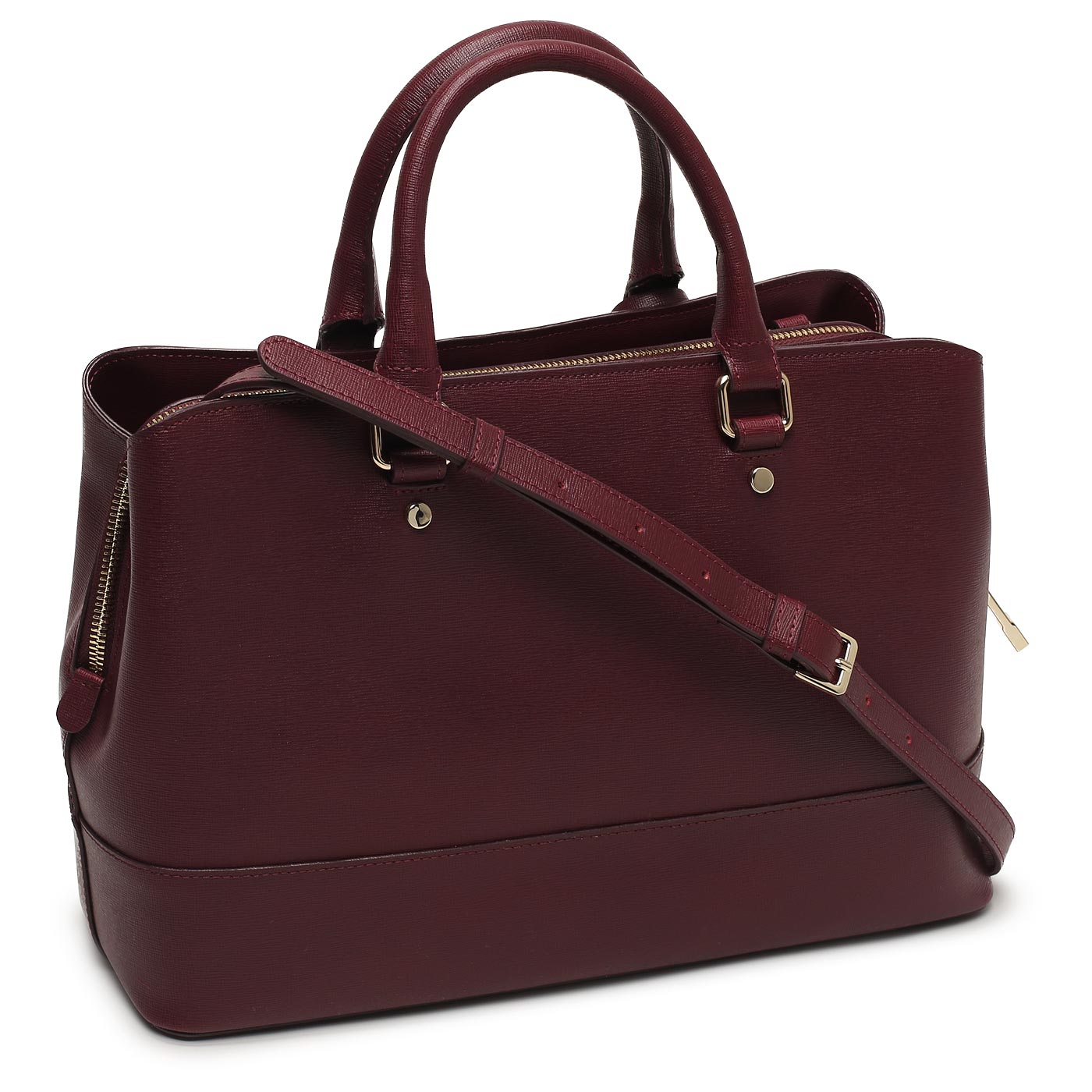 Кожаная сумка Aurelli Saffiano