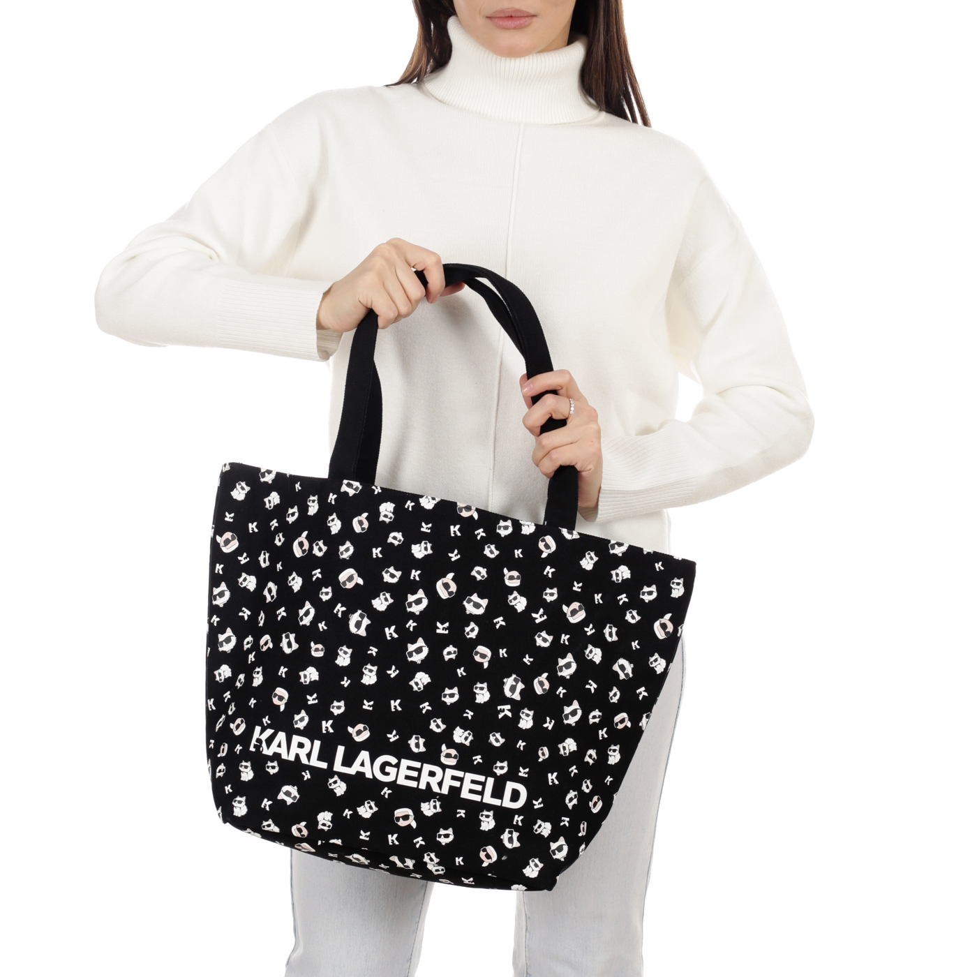 Текстильная сумка Karl Lagerfeld Ikonik 2.0