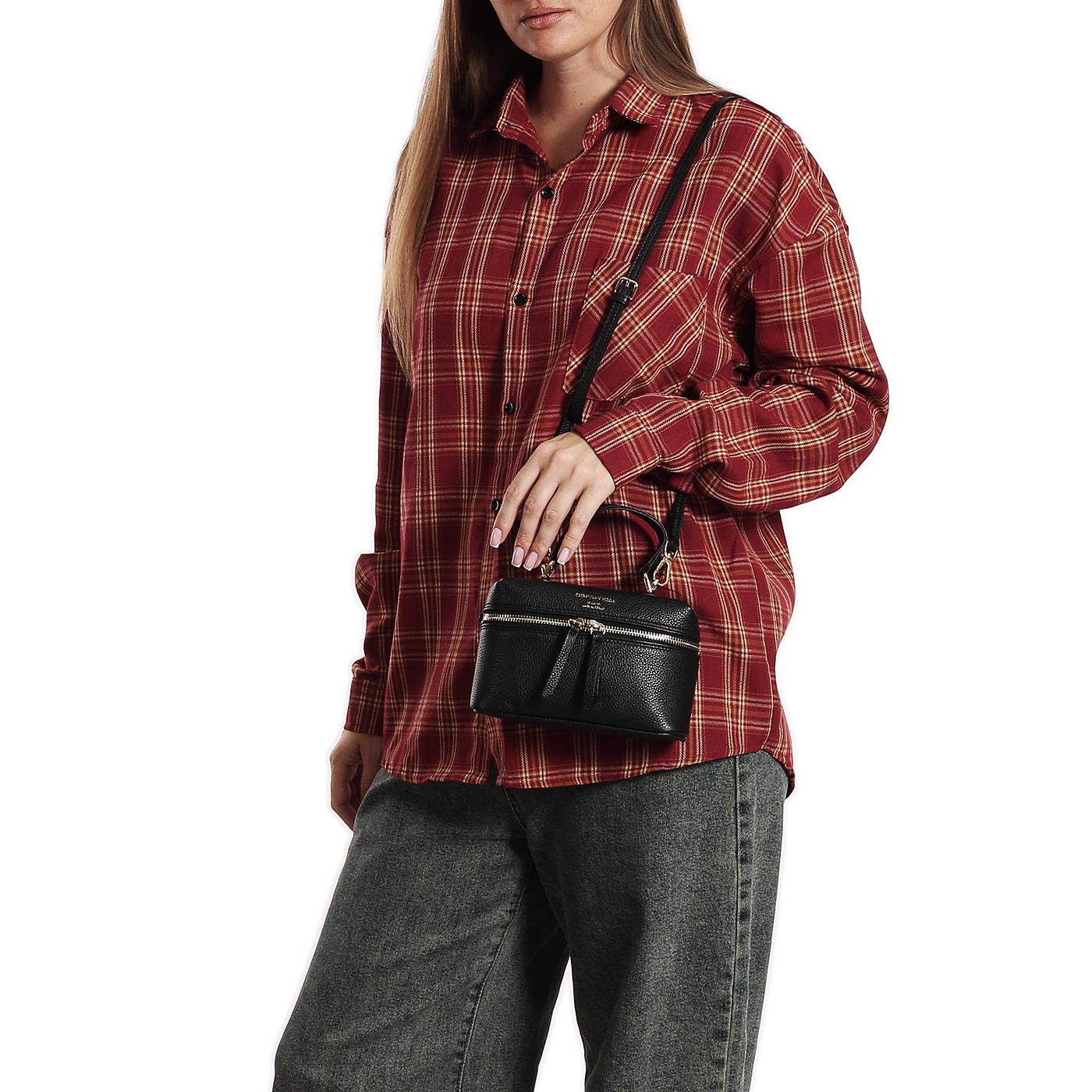 Кожаная сумка Christian Villa Peggy