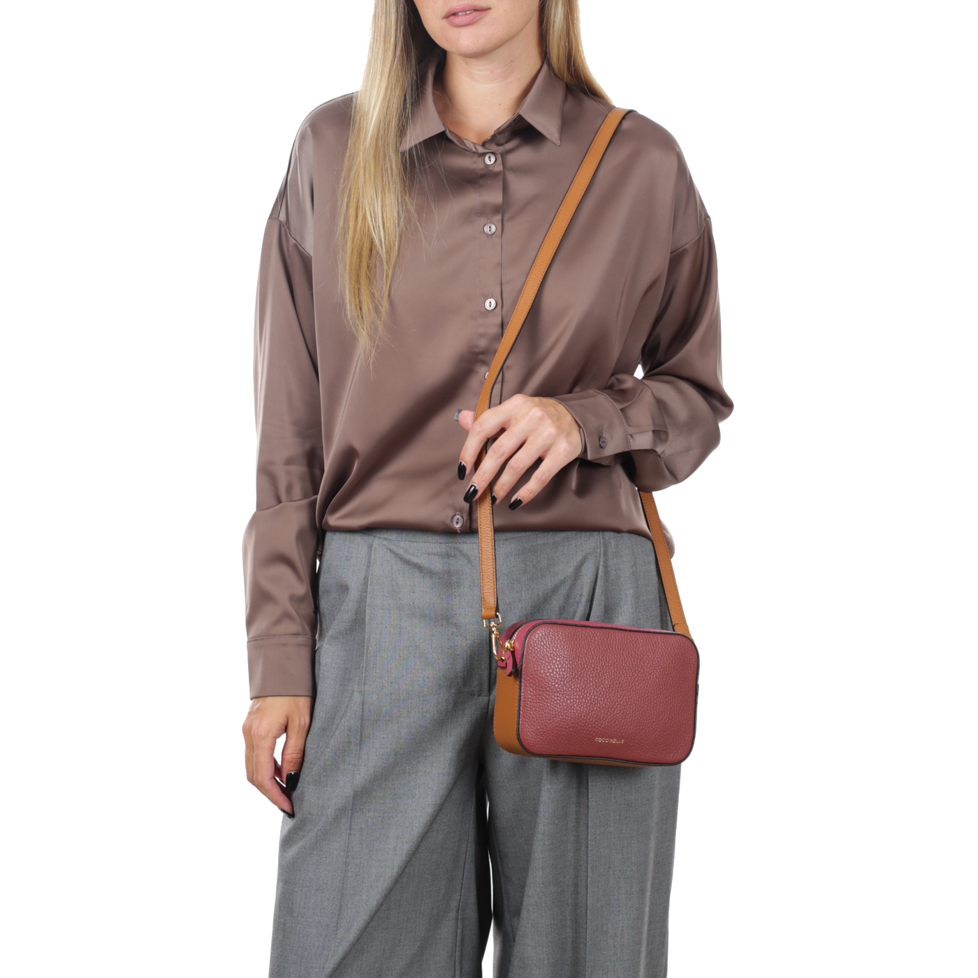 Сумка через плечо Coccinelle Tebe Tricolor