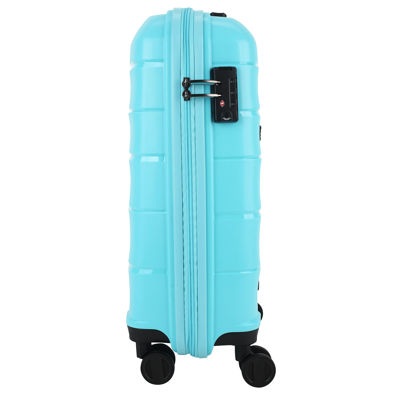 Чемодан маленький S из полипропилена с кодовым замком Stevens Soho 2.0