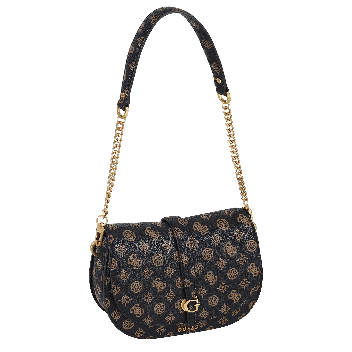 Сумка с ручкой-цепью Guess Kuba