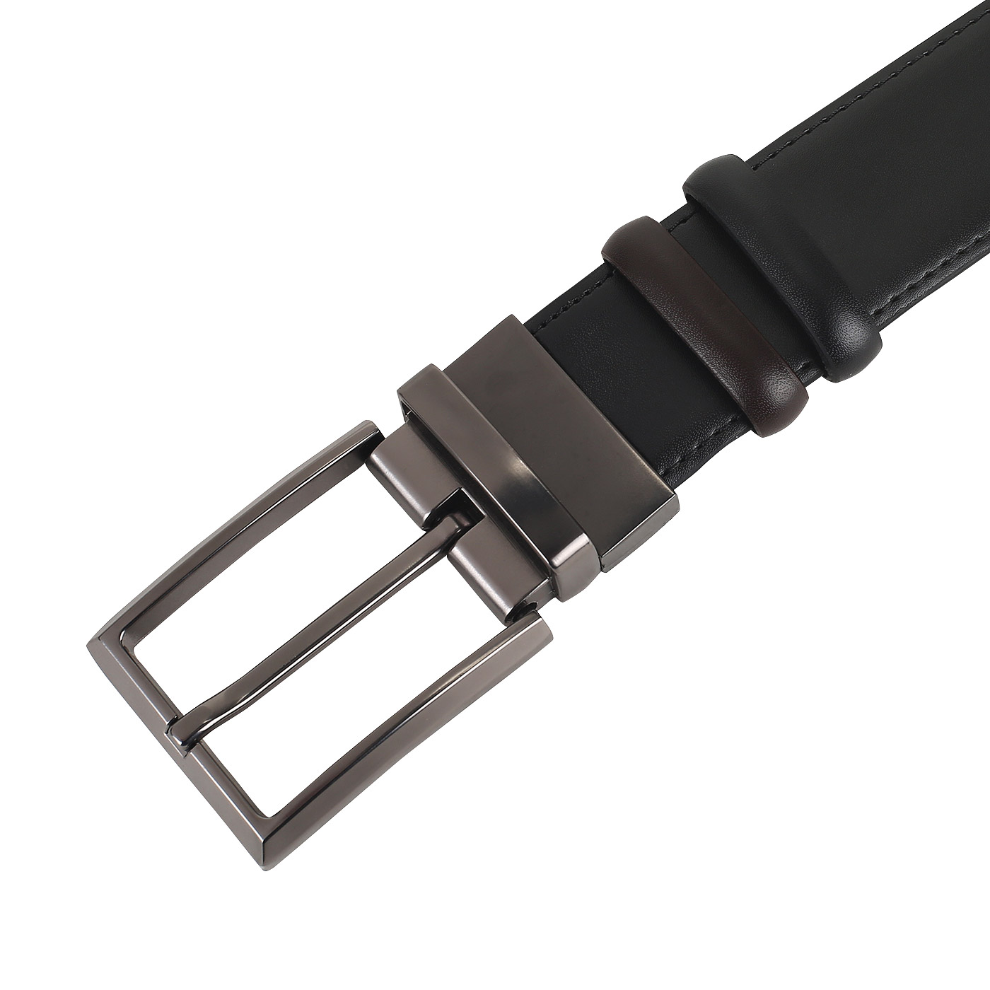 Ремень из гладкой кожи Stevens 