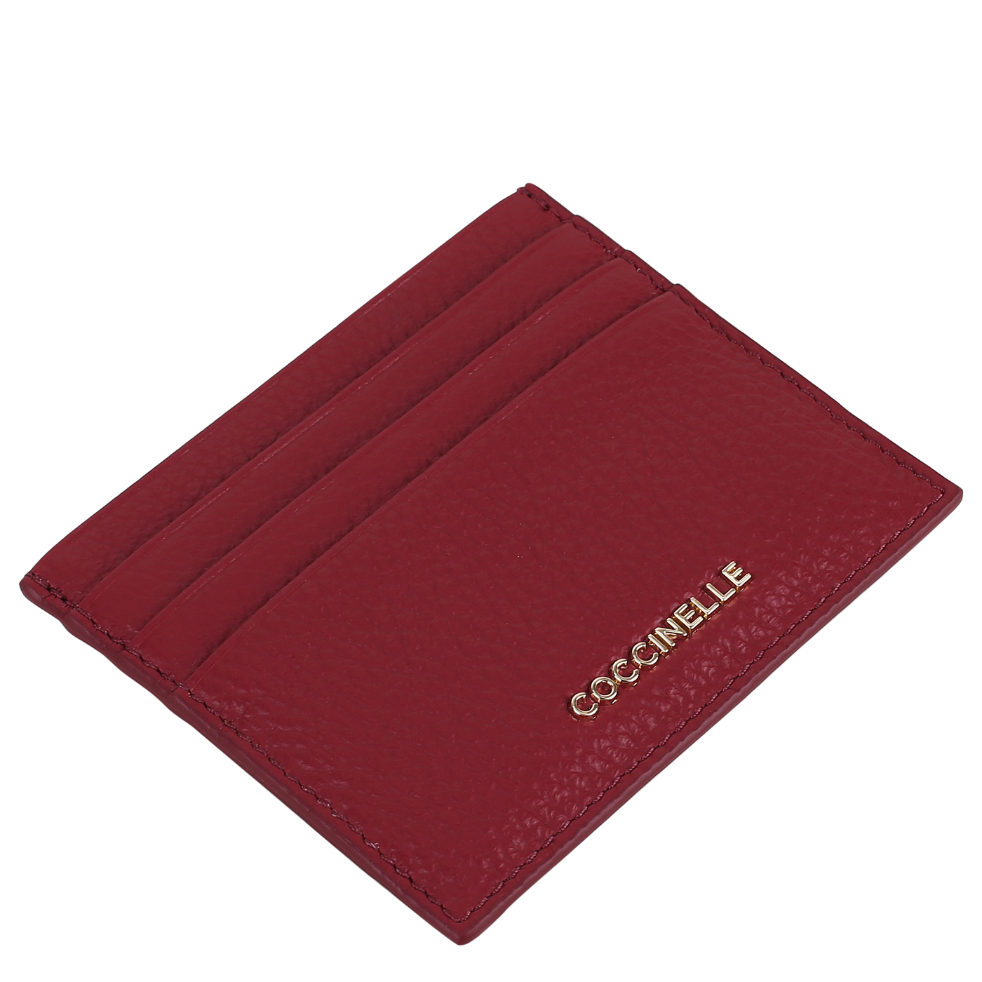Кожаная визитница Coccinelle Metallic Soft