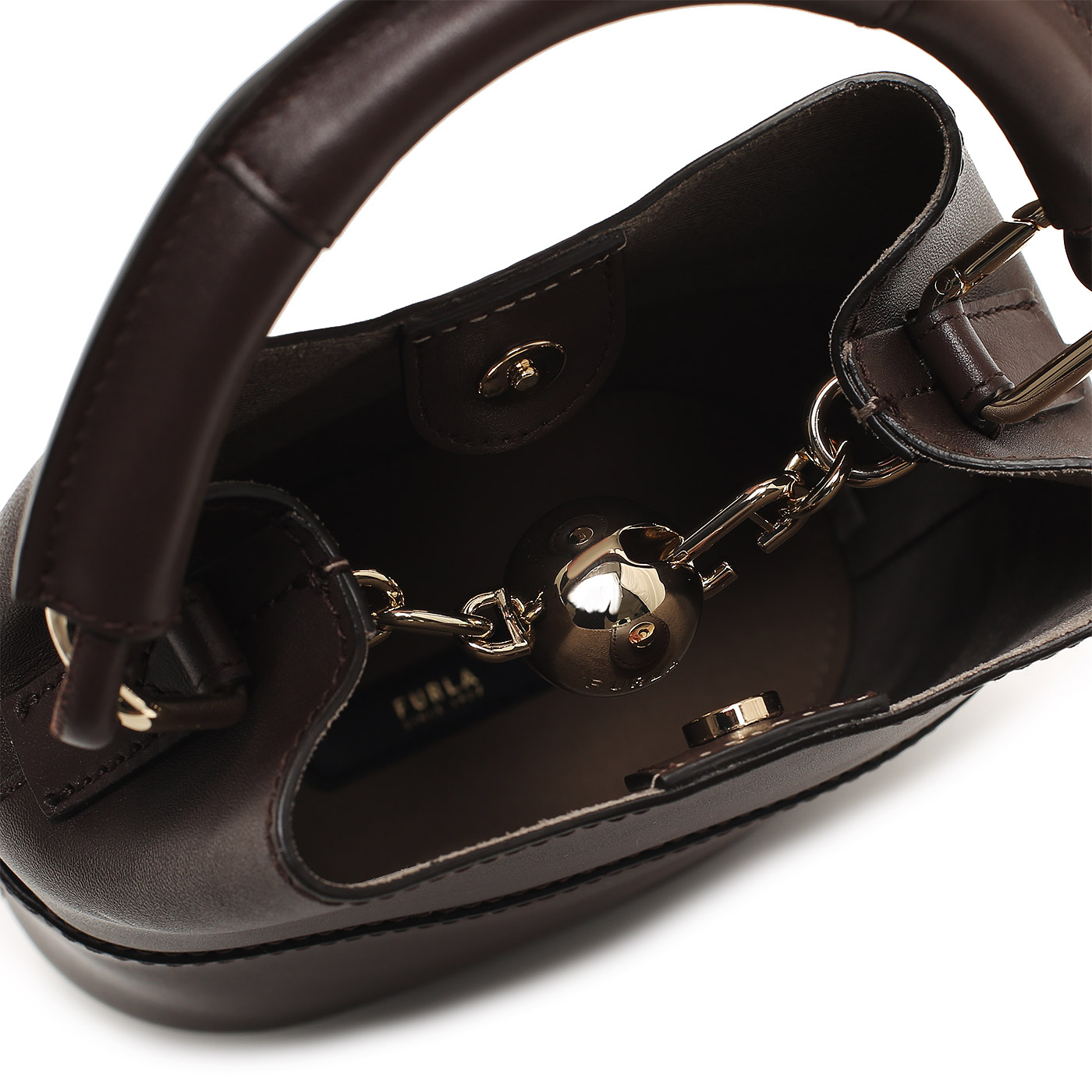 Кожаная сумка Furla Sfera