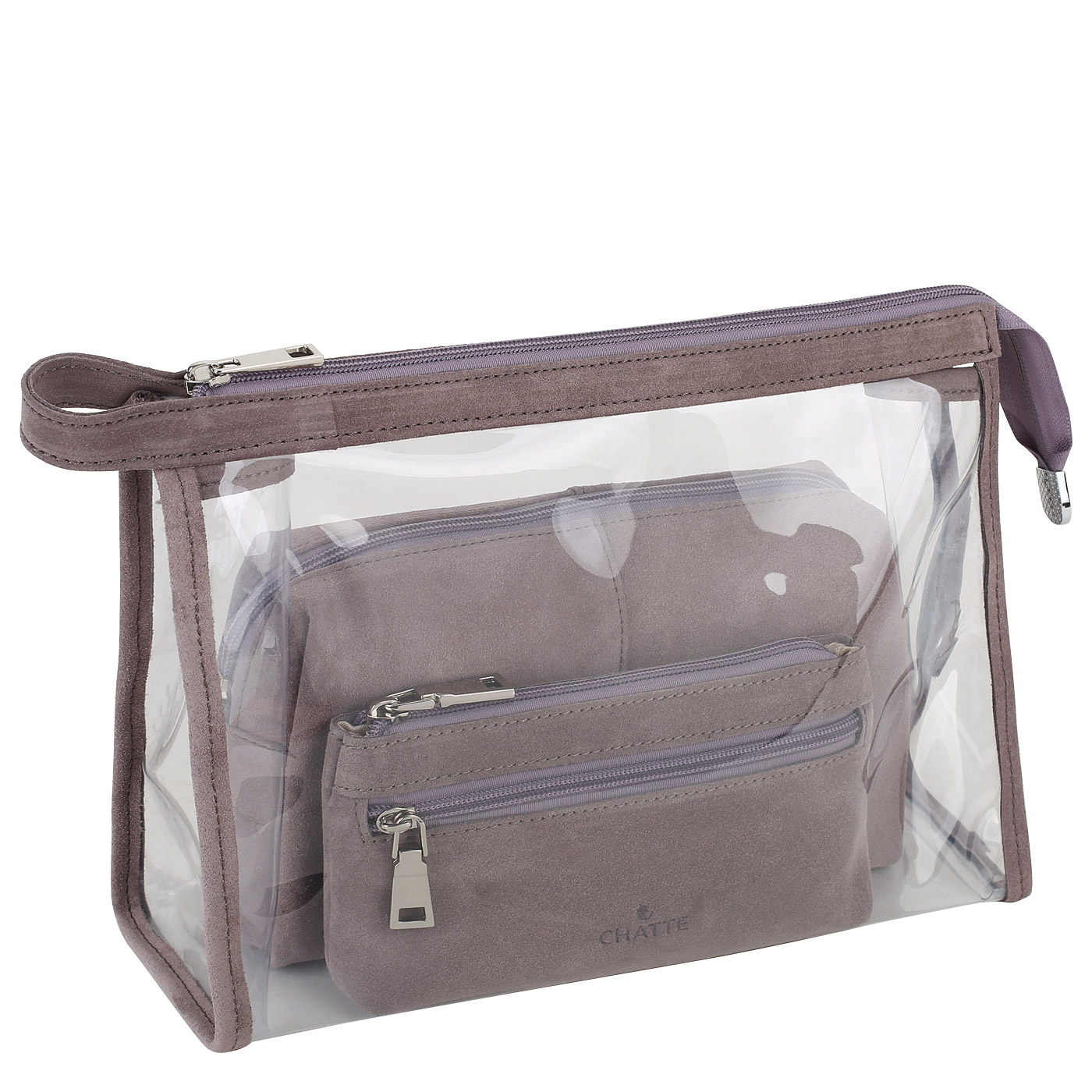 Набор из трех косметичек Chatte Marseille