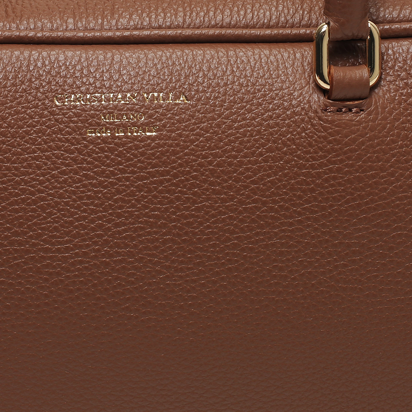 Кожаная сумка Christian Villa Peggy