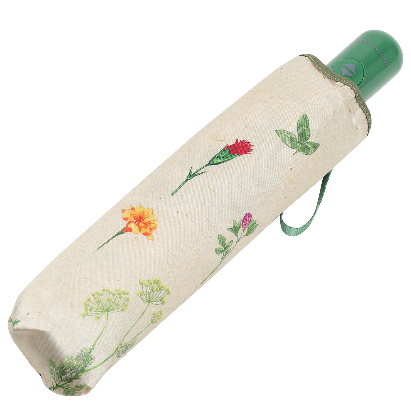 Зонт в три сложения Russian Look 