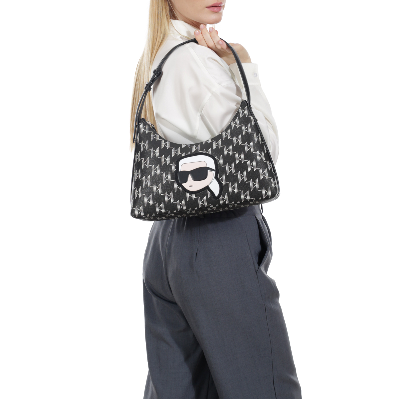 Сумка с регулируемой ручкой Karl Lagerfeld Ikonik 2.0