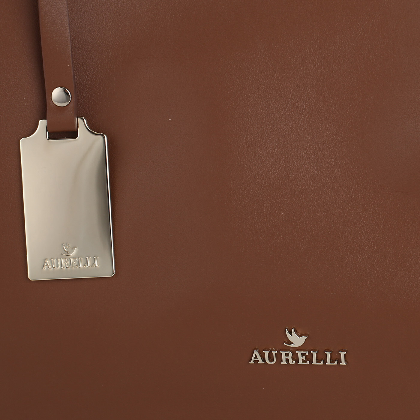 Мягкая кожаная сумка Aurelli 