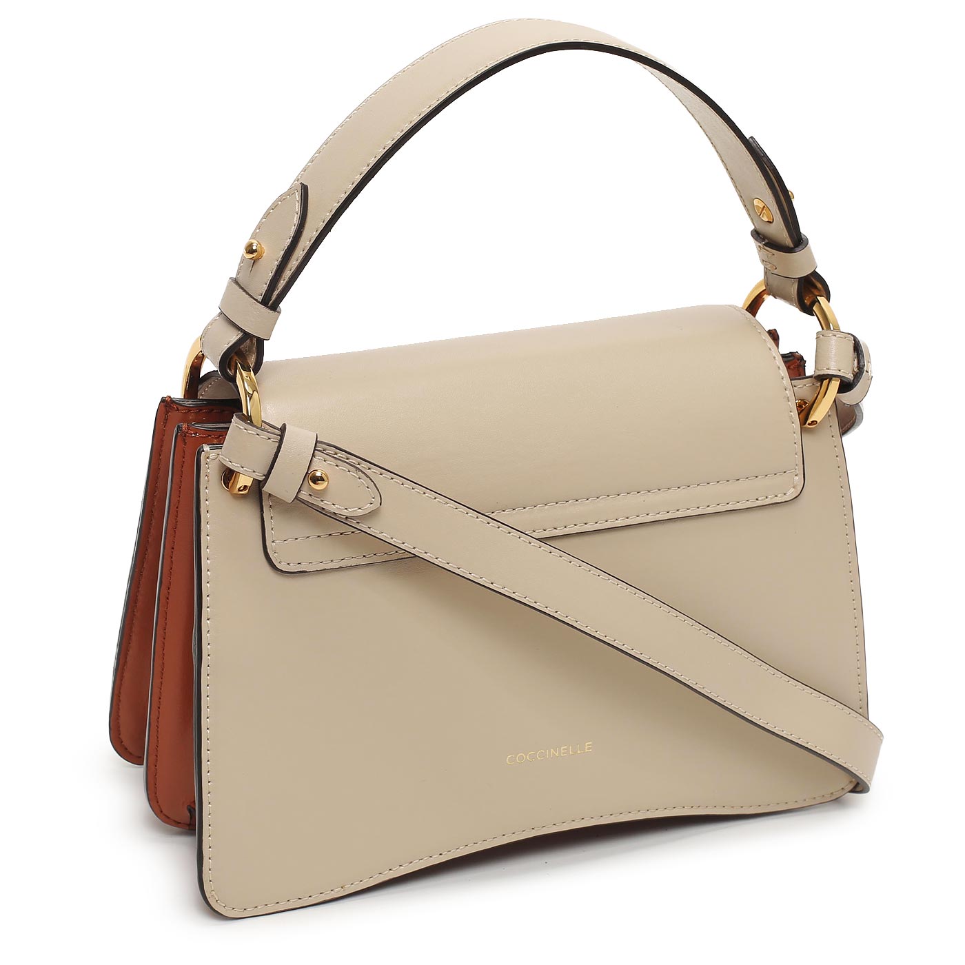 Кожаная сумка Coccinelle Coccinelle C-Me Calf Tric