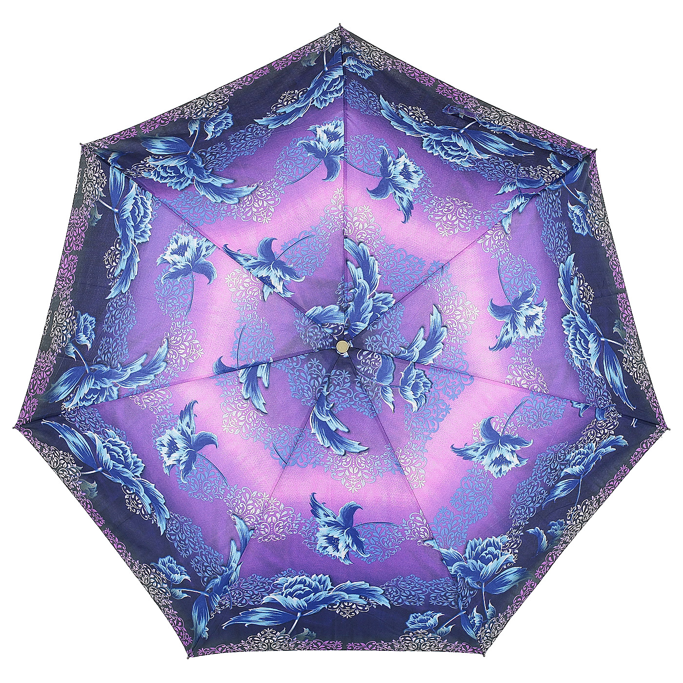 Складной зонт с цветочным узором Raindrops 