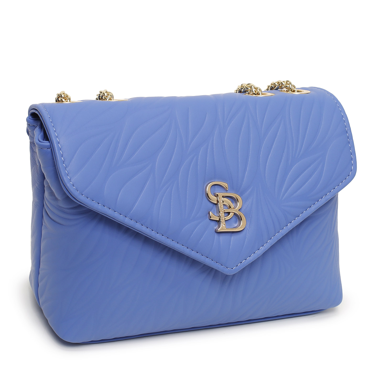 Кожаная сумка с цепочкой Sara Burglar Kate Leaf