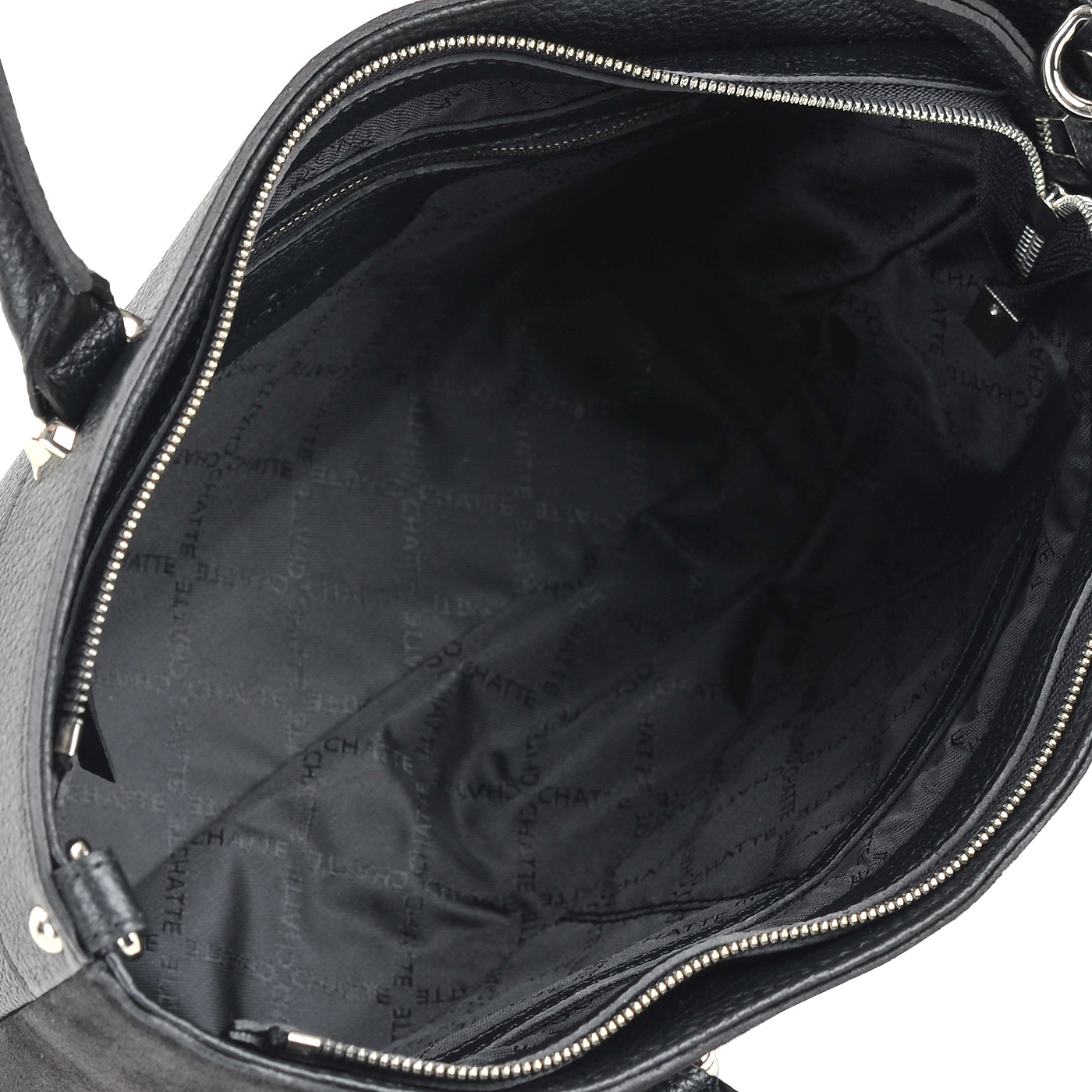 Черная женская сумка со съемным плечевым ремешком Chatte 