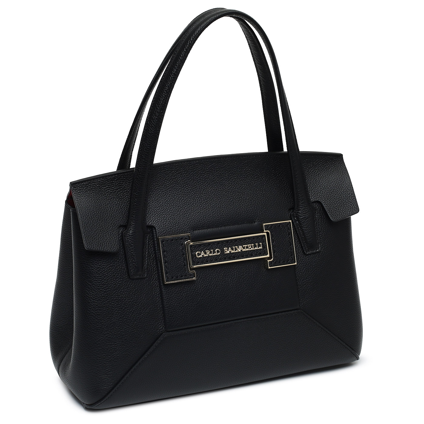 Кожаная сумка Carlo Salvatelli Marta gemma