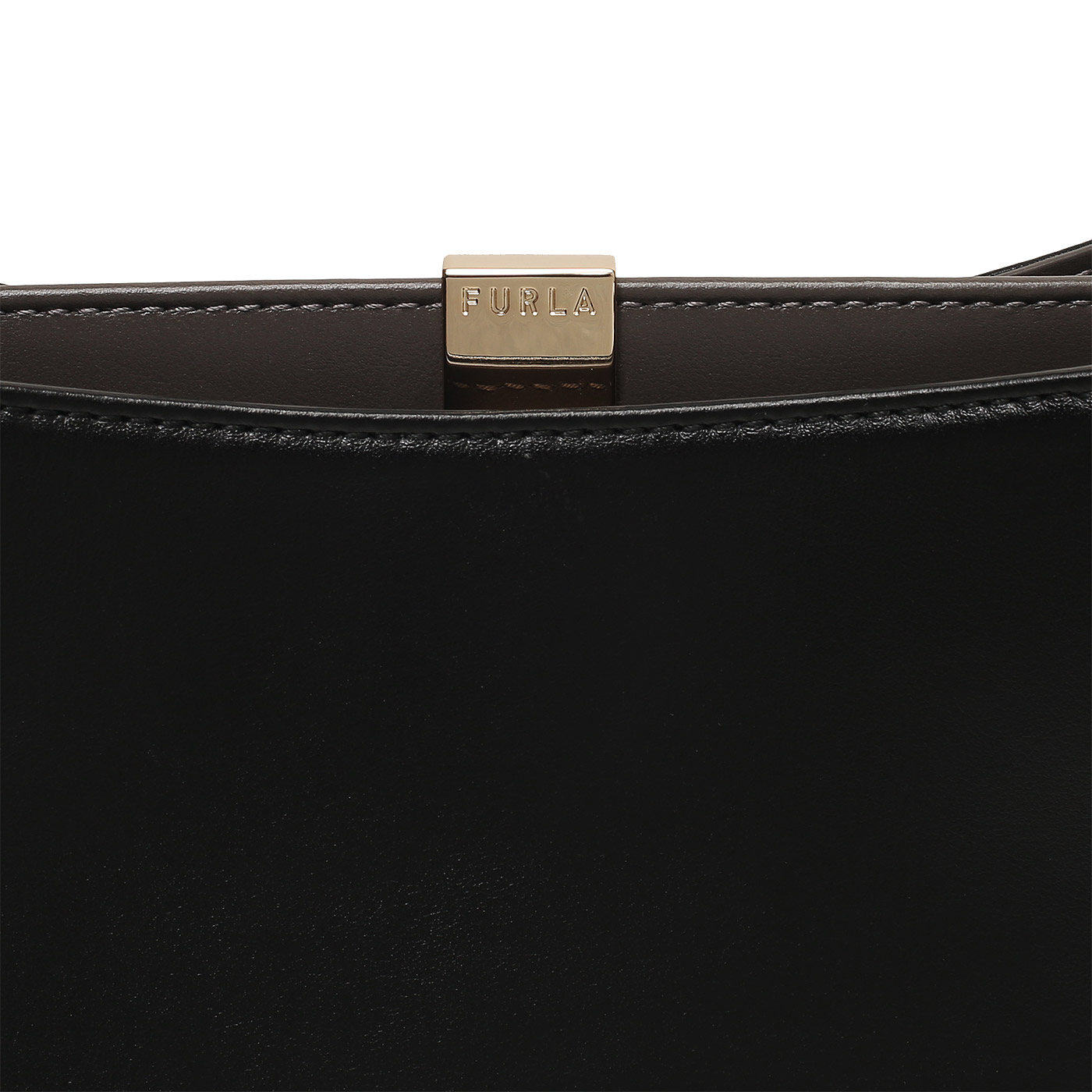 Кожаная сумка Furla Agata