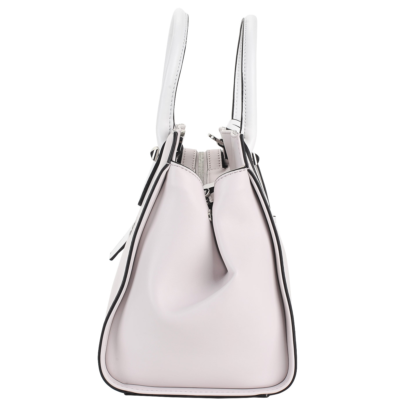 Вместительная женская сумка светло-розового цвета Guess Loree