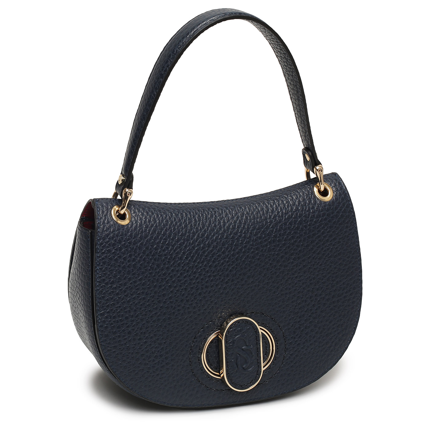 Кожаная сумка Carlo Salvatelli Madeleine cervino