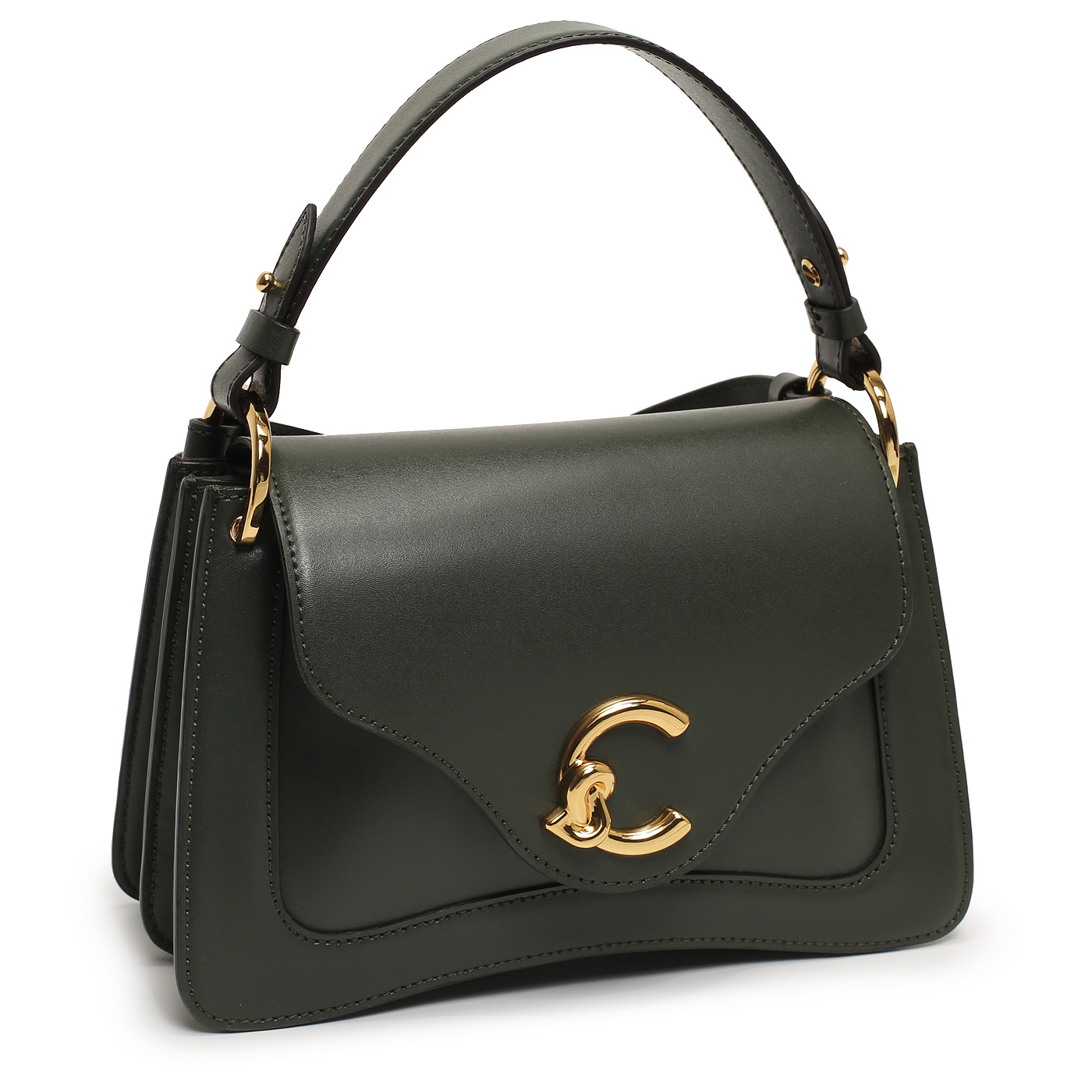 Кожаная сумка Coccinelle Coccinelle C-me calf cock