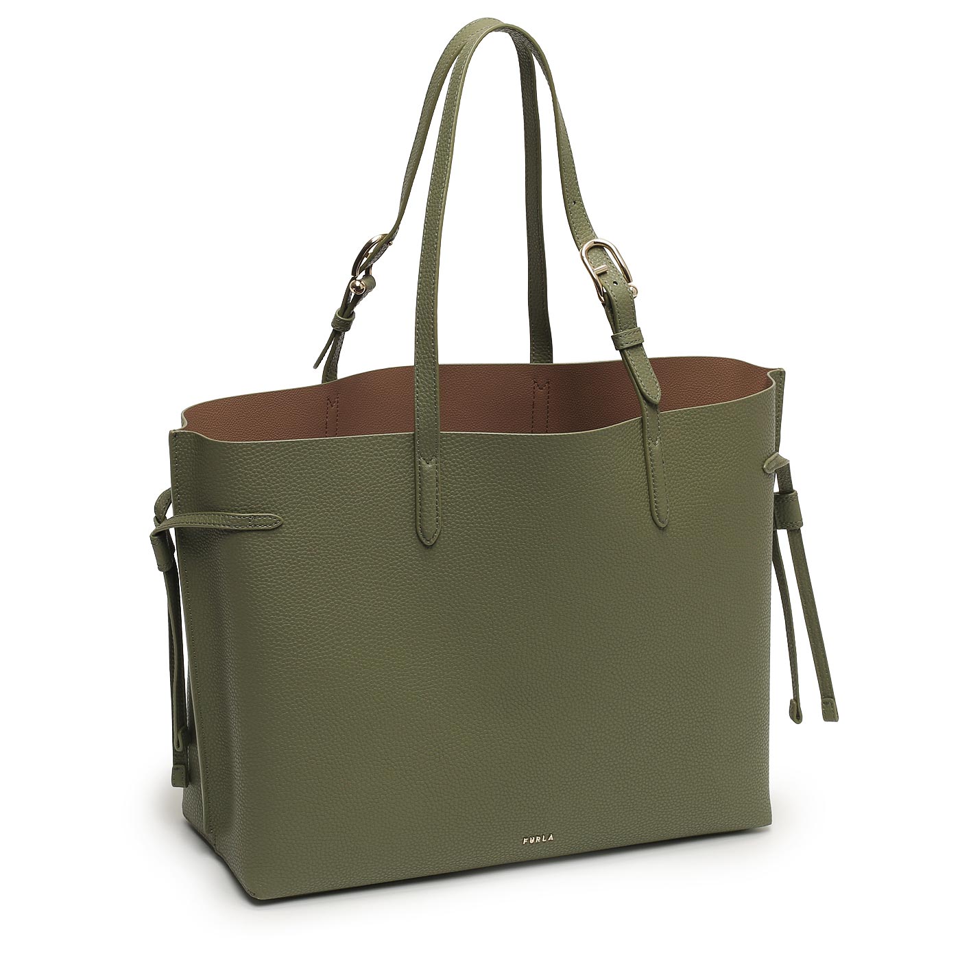 Кожаная сумка Furla Ava