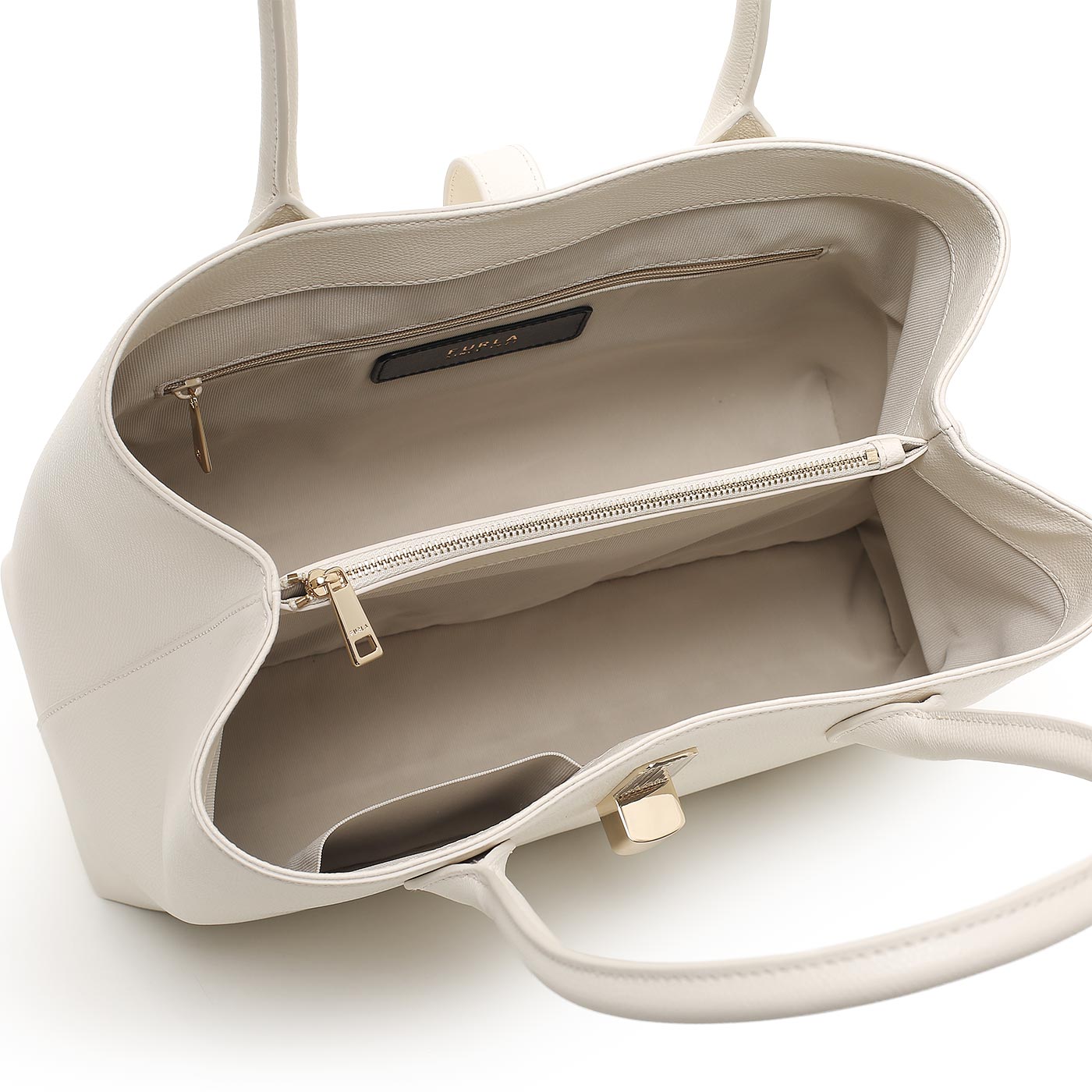 Кожаная сумка Furla Goccia