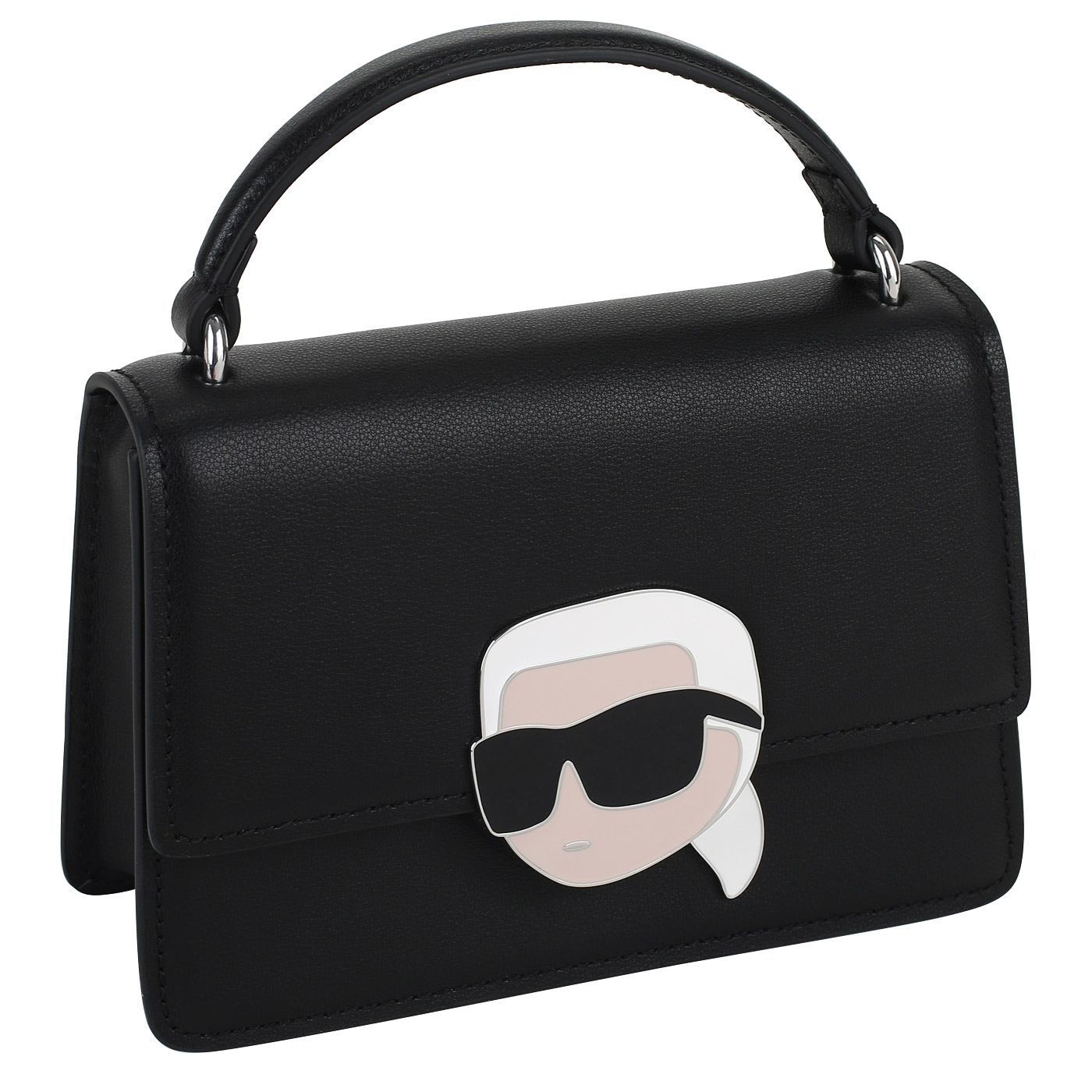 Кожаная сумка Karl Lagerfeld Ikonik 2.0