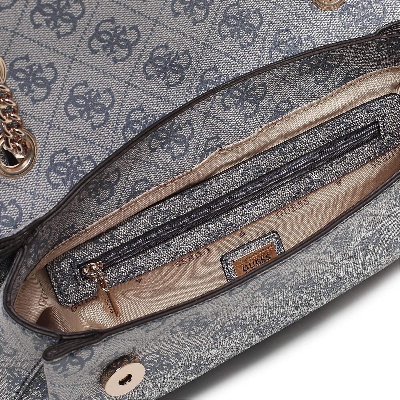 Сумка с ручками-цепочками Guess Katya