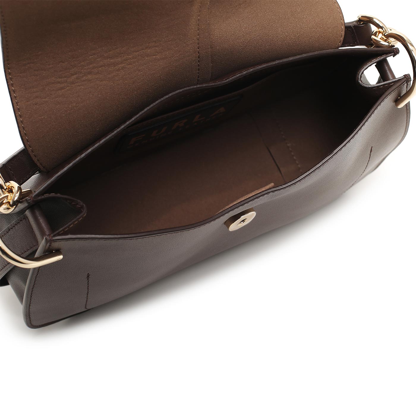 Кожаная сумка Furla Flow