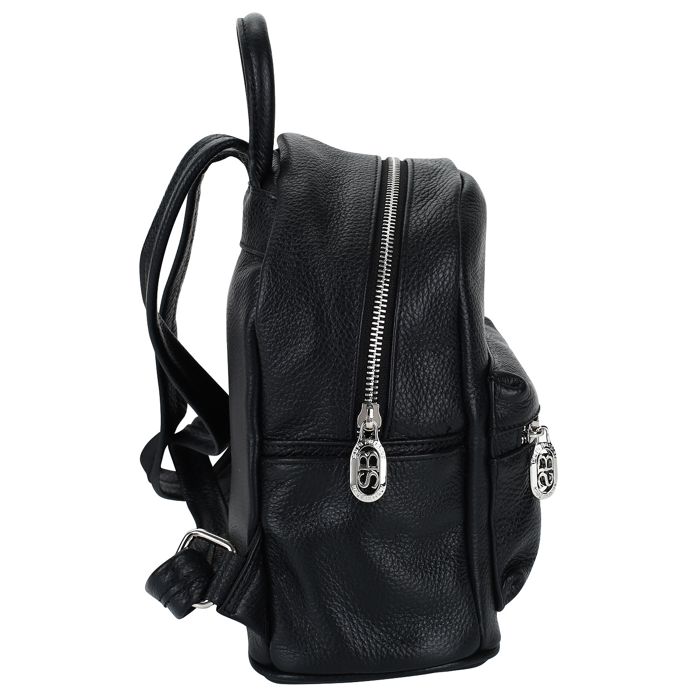 Черный женский рюкзак из кожи Sara Burglar Angie