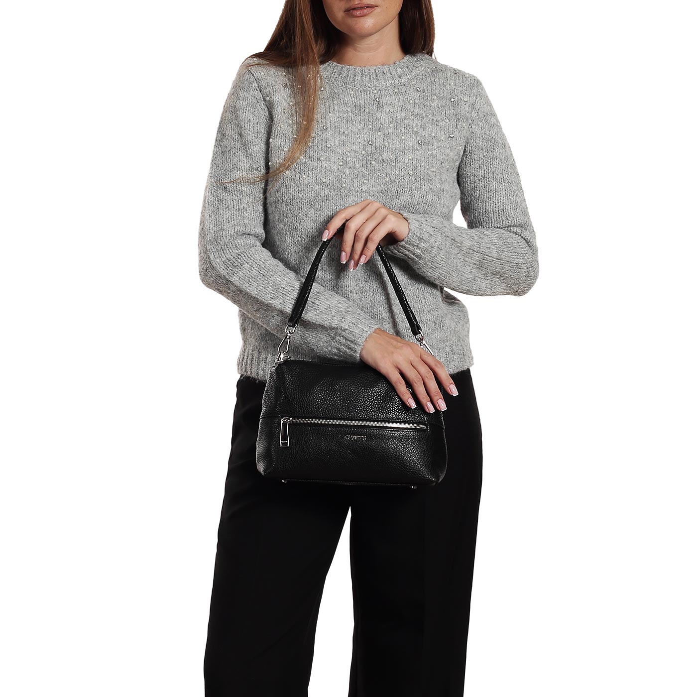 Кожаная сумка Chatte Lille