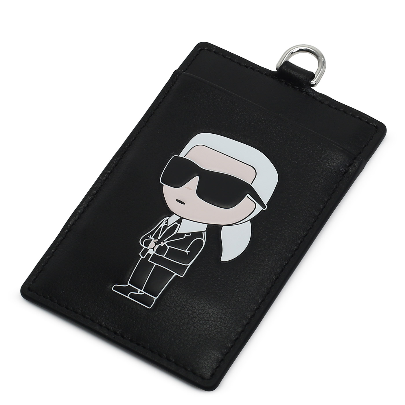 Визитница-пропуск на ремешке Karl Lagerfeld Ikonik 2.0